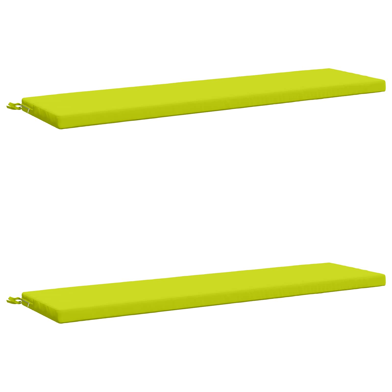 2-delige Bankkussens SOEST 2 st 100% Polyester Helder groen image 2