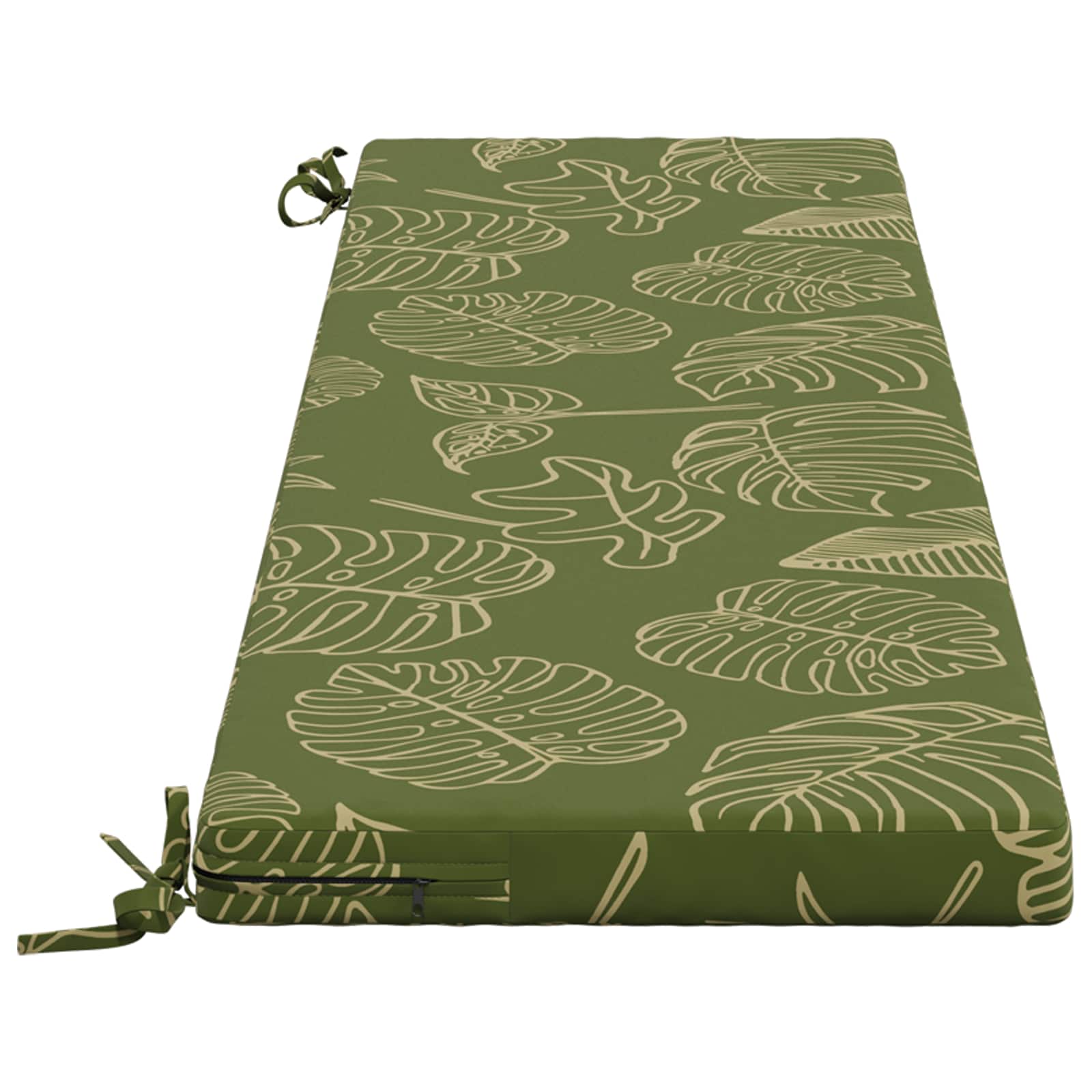 Bankkussen SOEST 100% Polyester Bladontwerp 140 x 40 x 5 cm image 3