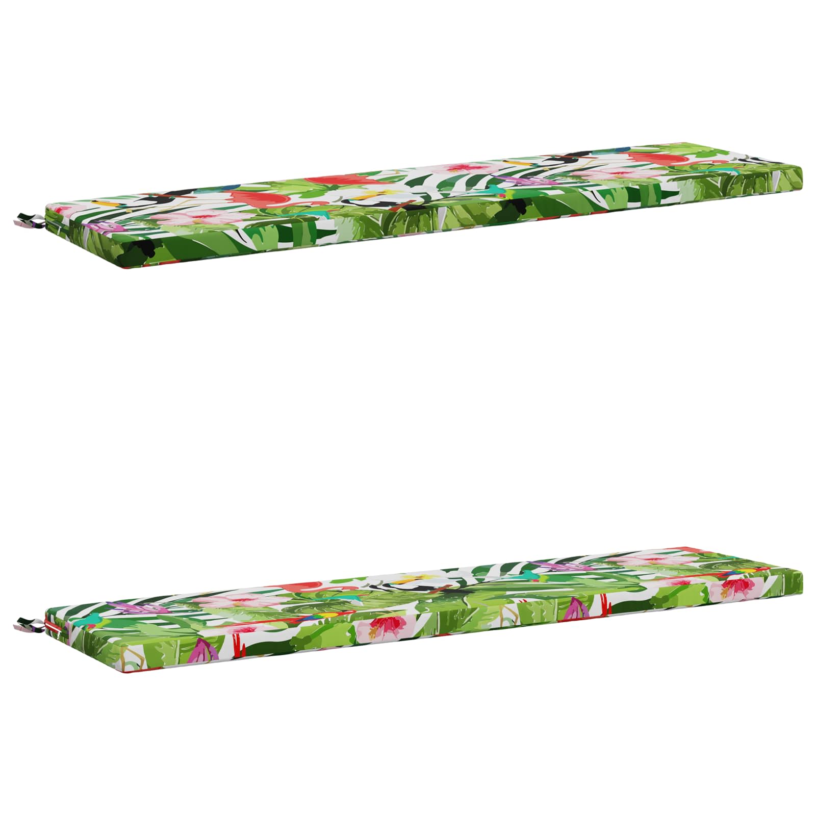 vidaXL 2-dielne podušky na lavicu SOEST 2 ks 100% polyester