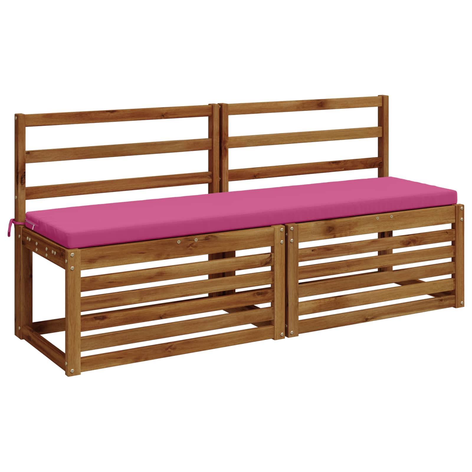 2-delige Bankkussens SOEST 2 st 100% Polyester Roze image 2