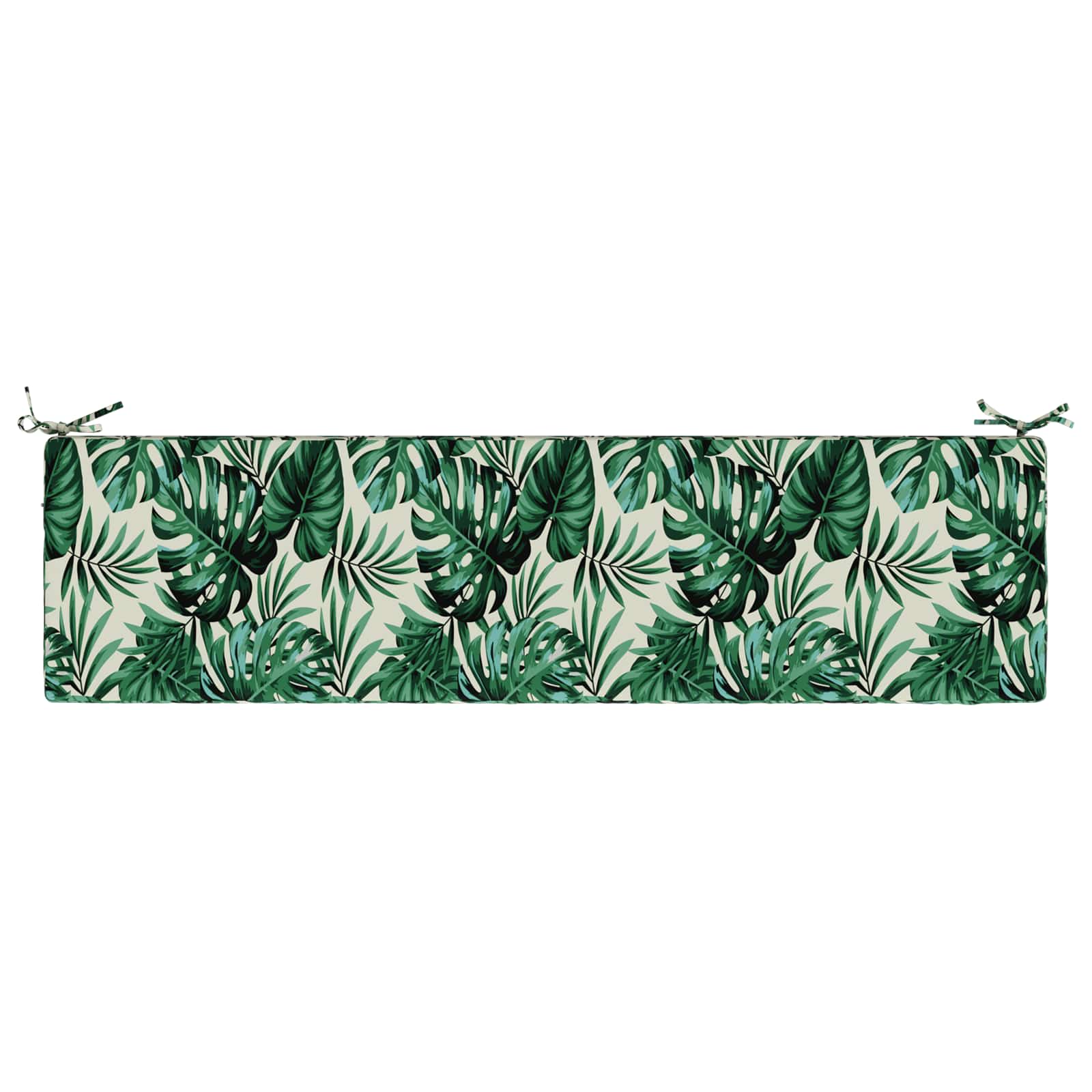 Bankkussen SOEST 100% Polyester Bladpatroon 160 x 40 x 5 cm image 5