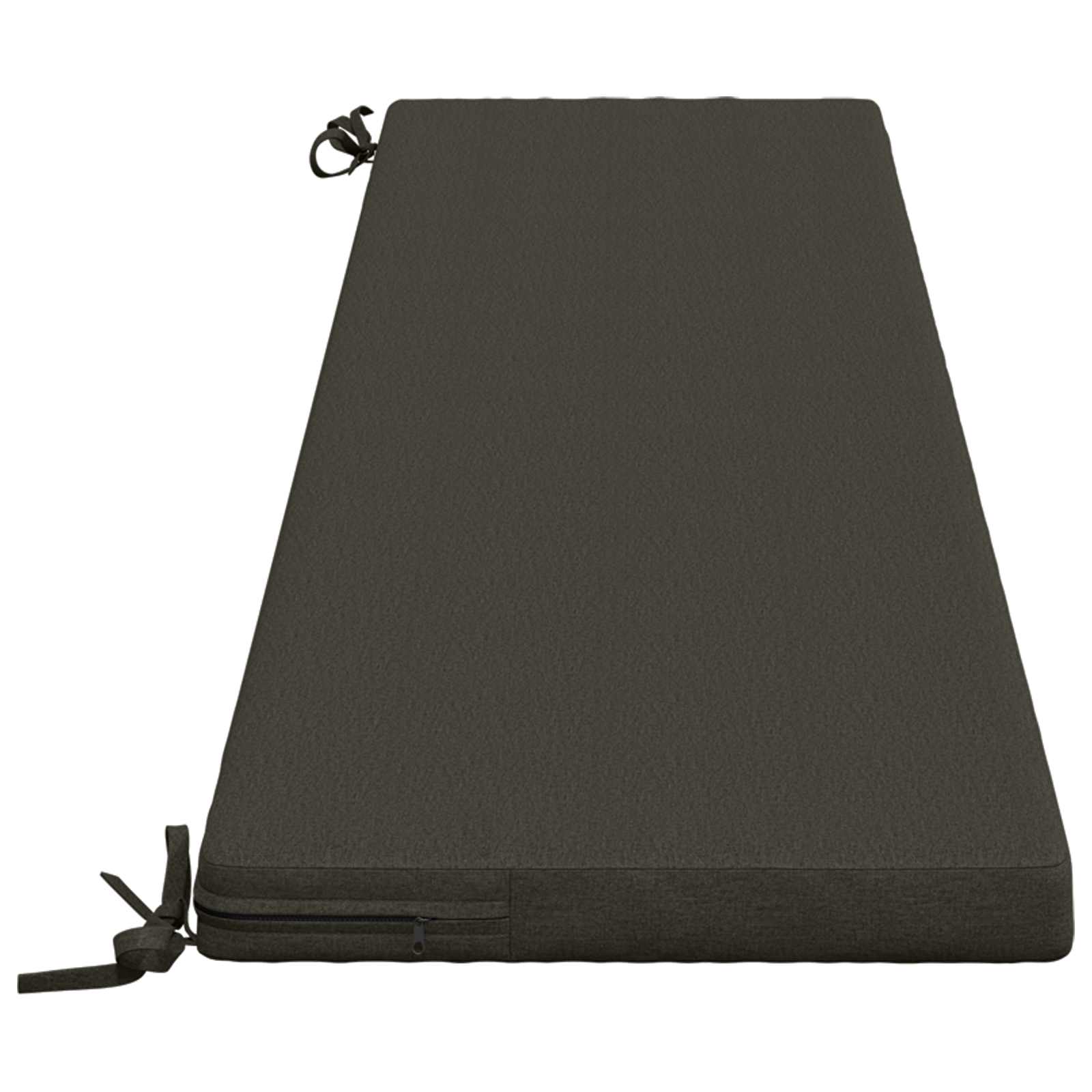 Bankkussen SOEST 100% Polyester Antraciet 170 x 40 x 5 cm image 3