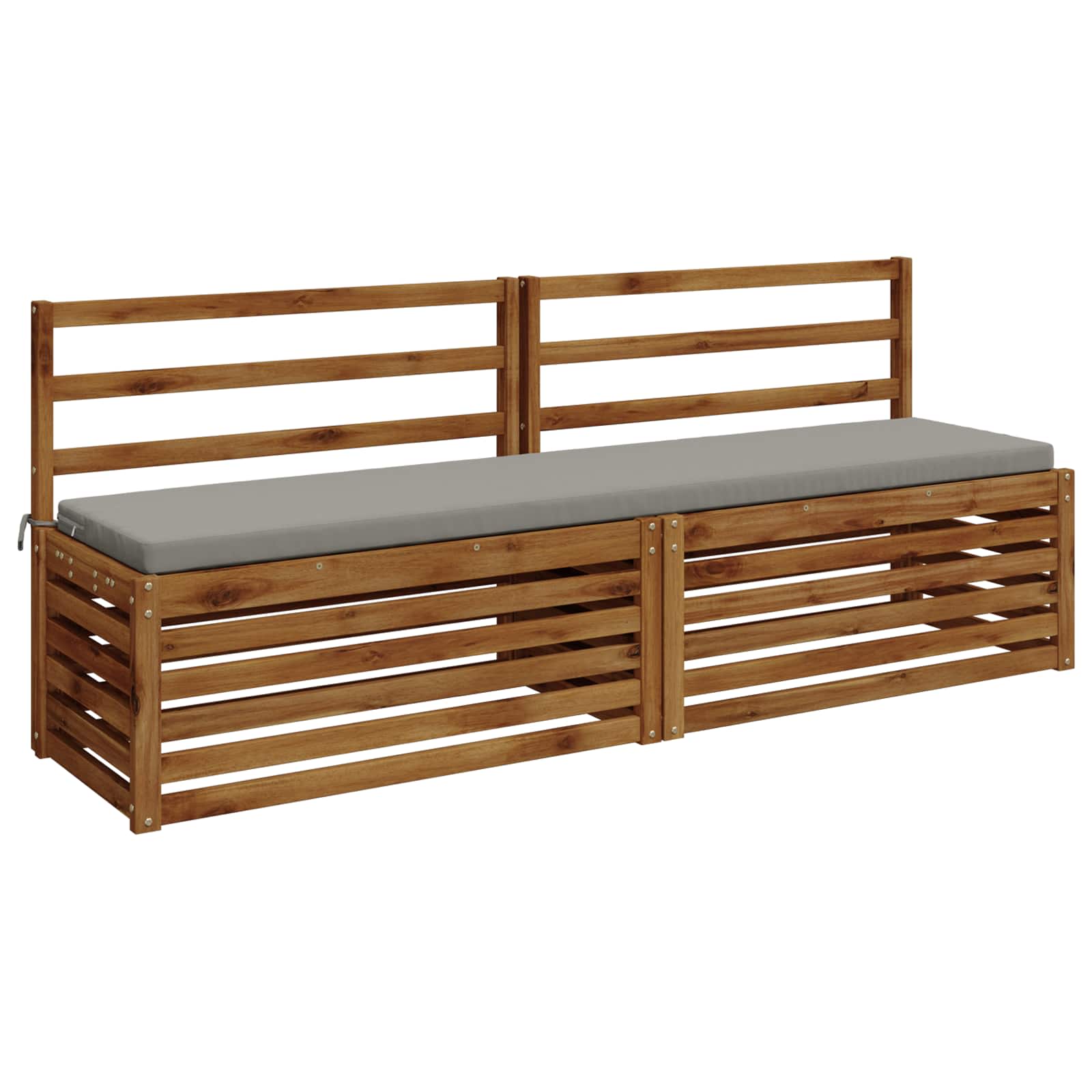 Bankkussen SOEST 100% Polyester Grijs 170 x 40 x 5 cm image 2