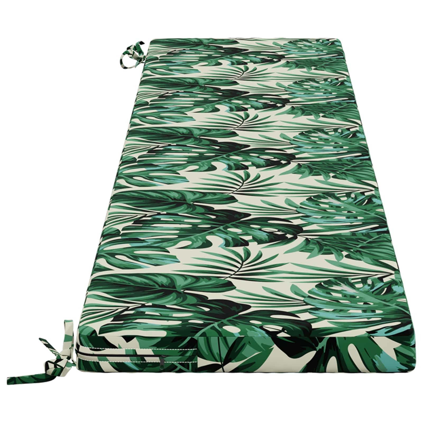 Bankkussen SOEST 100% Polyester Bladpatroon 170 x 40 x 5 cm image 3