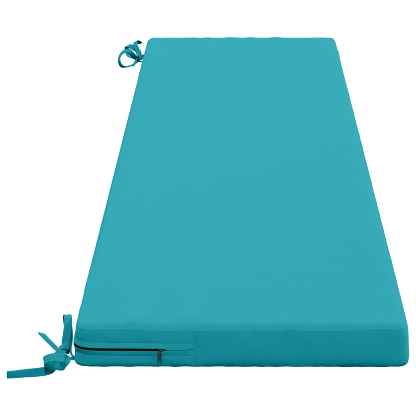 Bankkussen SOEST 100% Polyester Turquoise 170 x 40 x 5 cm image 3