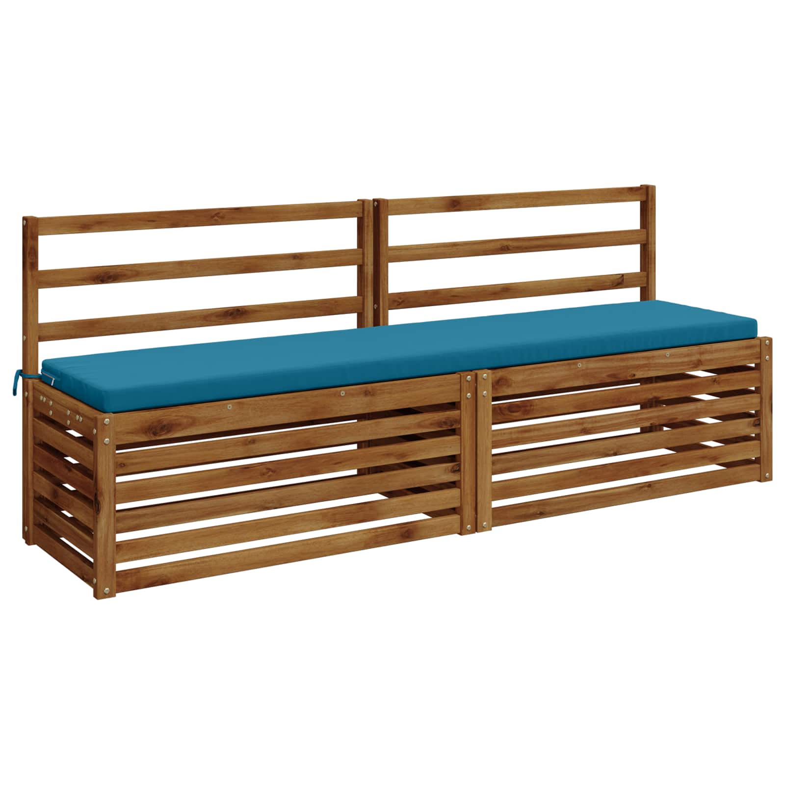 Bankkussen SOEST 100% Polyester Lichtblauw 180 x 40 x 5 cm image 2