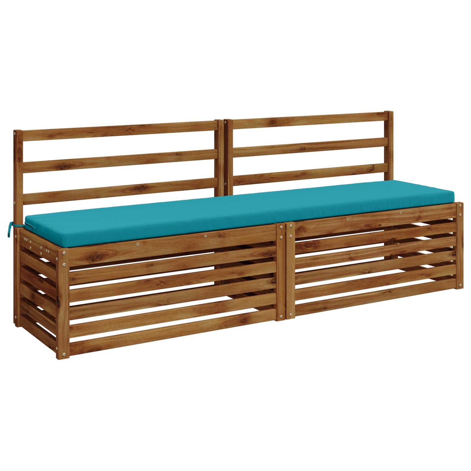 Bankkussen SOEST 100% Polyester Turquoise 180 x 40 x 5 cm image 2