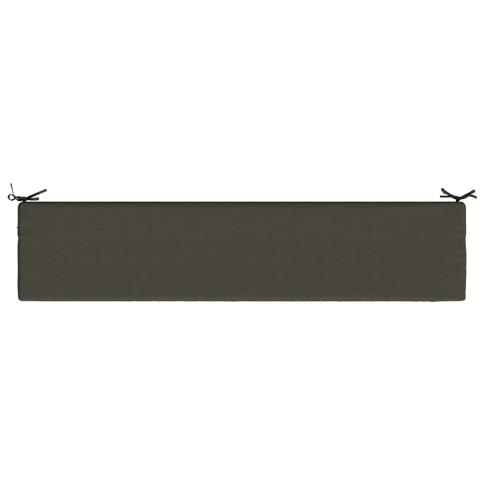 Bankkussen SOEST 100% Polyester Antraciet 200 x 40 x 5 cm image 5