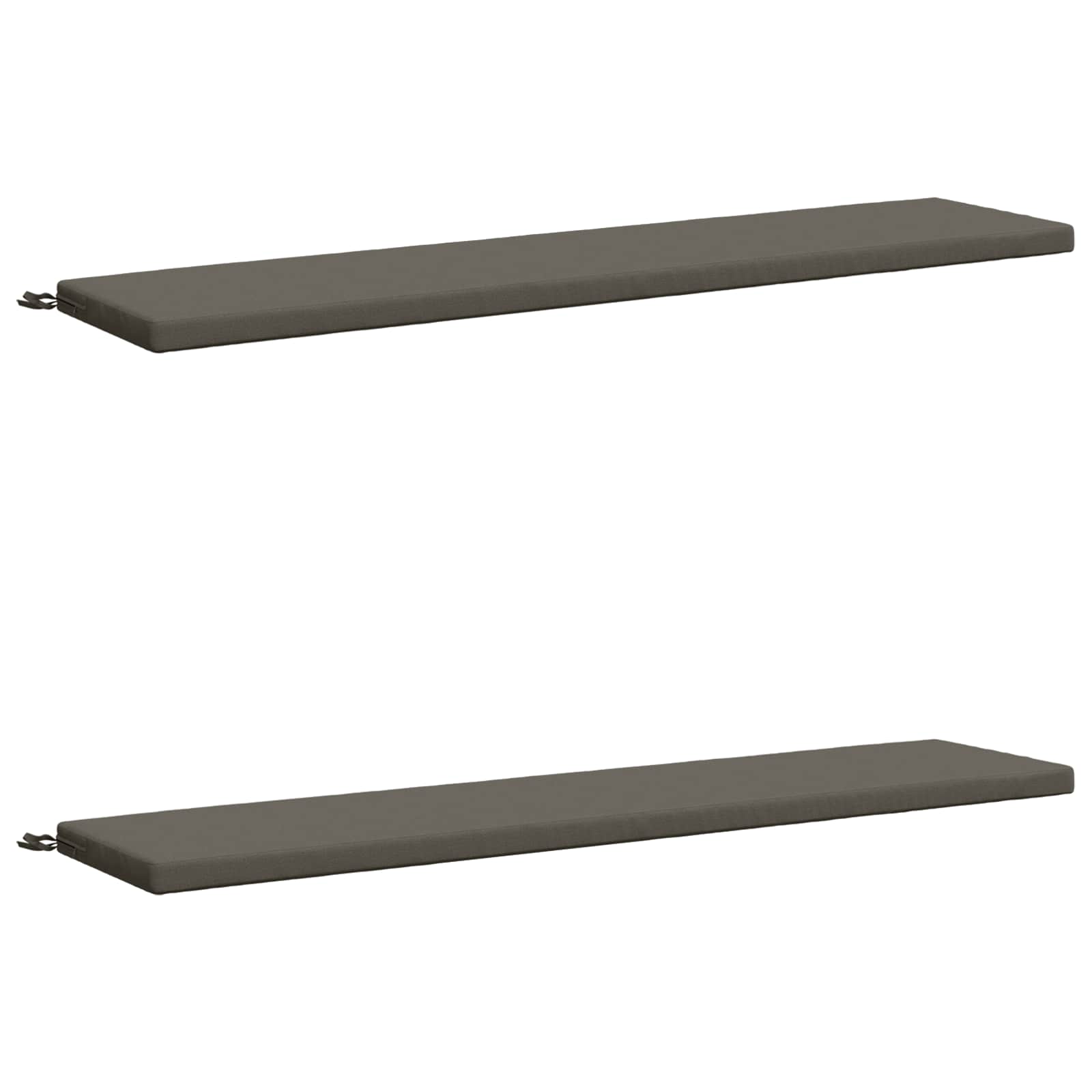 2-delige Bankkussens SOEST 2 st 100% Polyester Grijs image 1