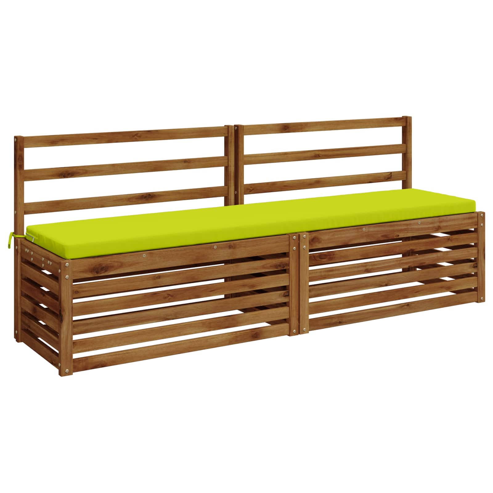Bankkussen SOEST 100% Polyester Helder groen 200 x 40 x 5 cm image 2