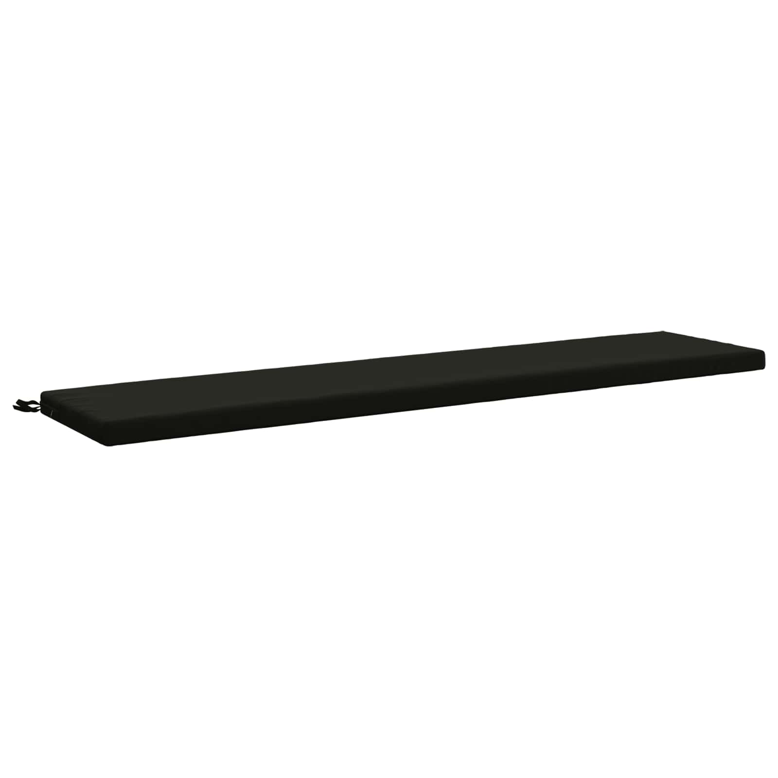 Bankkussen SOEST 100% Polyester Zwart 200 x 40 x 5 cm image 1