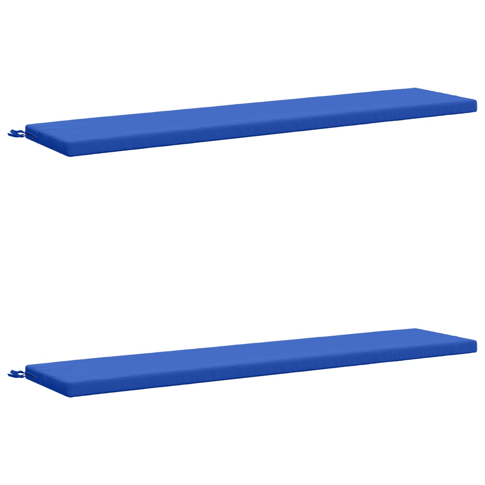 2-delige Bankkussens SOEST 2 st 100% Polyester Koninklijk Blauw image 2