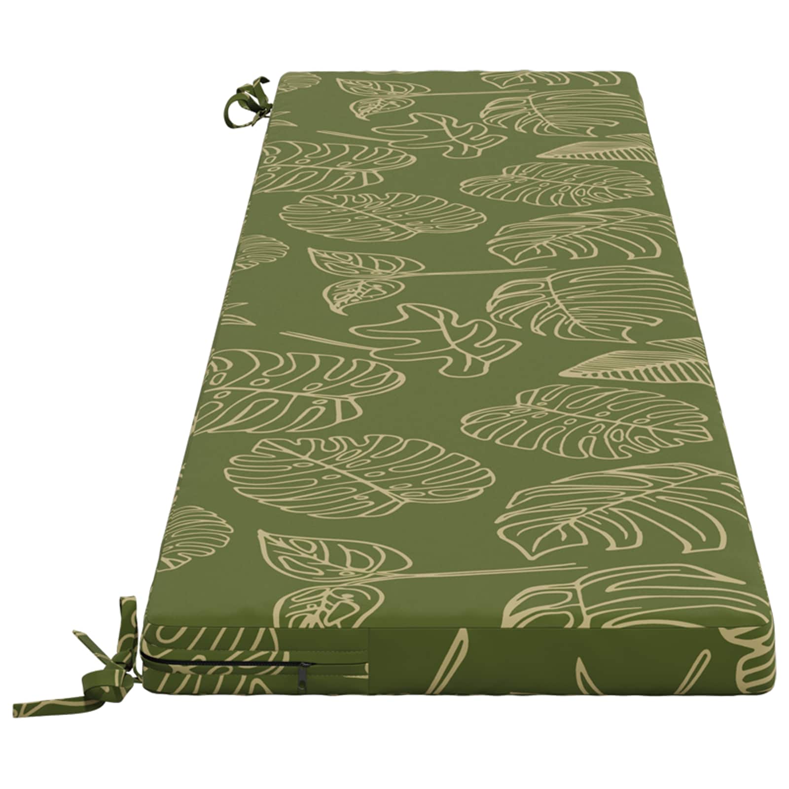 Bankkussen SOEST 100% Polyester Bladontwerp 200 x 40 x 5 cm image 3