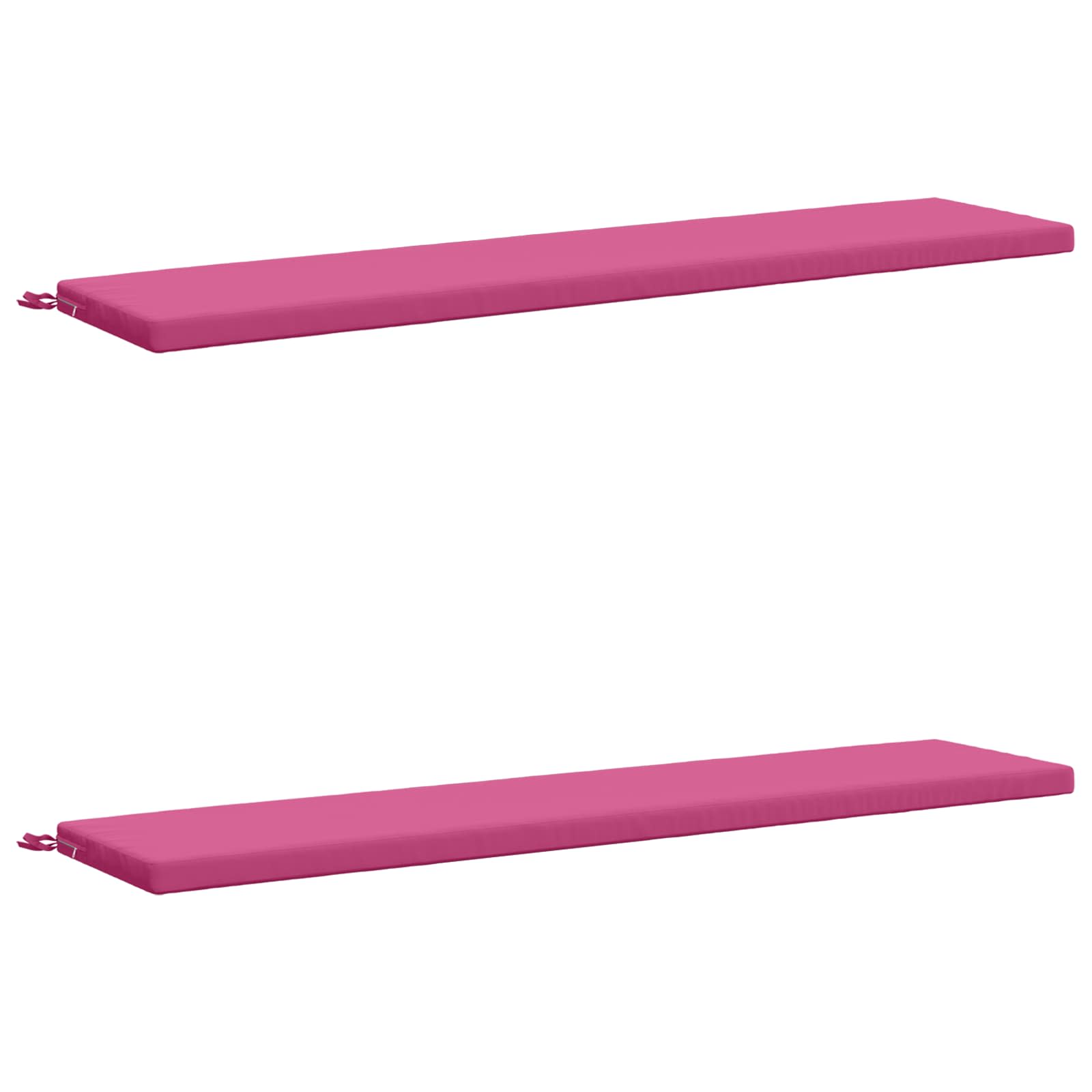 2-delige Bankkussens SOEST 2 st 100% Polyester Roze image 1