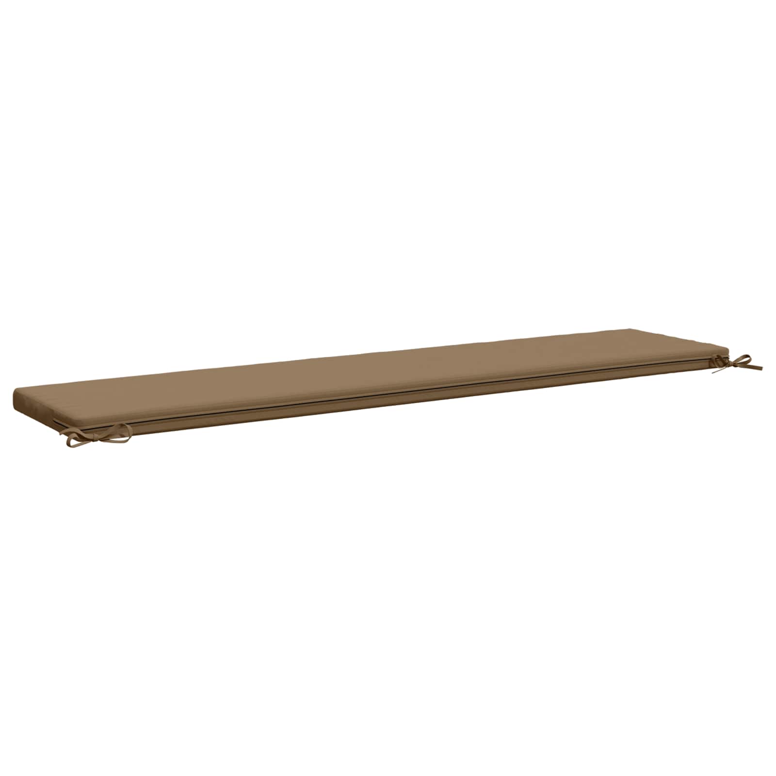 Bankkussen SOEST 100% Polyester Taupe 200 x 40 x 5 cm image 4