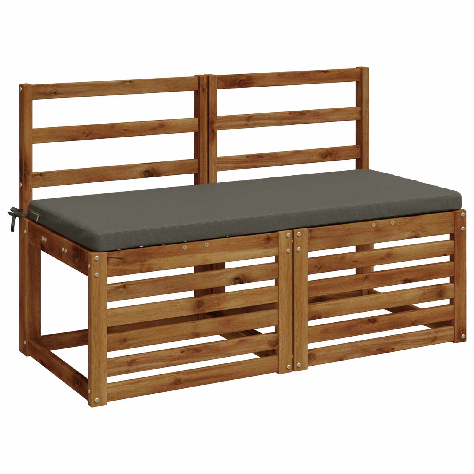 Bankkussen SOEST 100% Polyester Grijs 110 x 50 x 5 cm image 2
