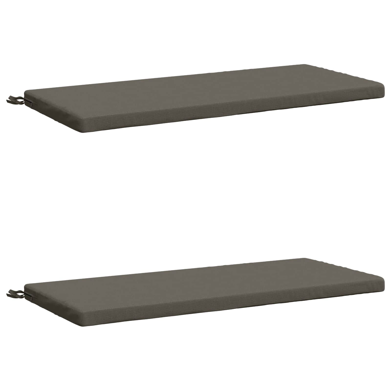 2-delige Bankkussens SOEST 2 st 100% Polyester Grijs image 1