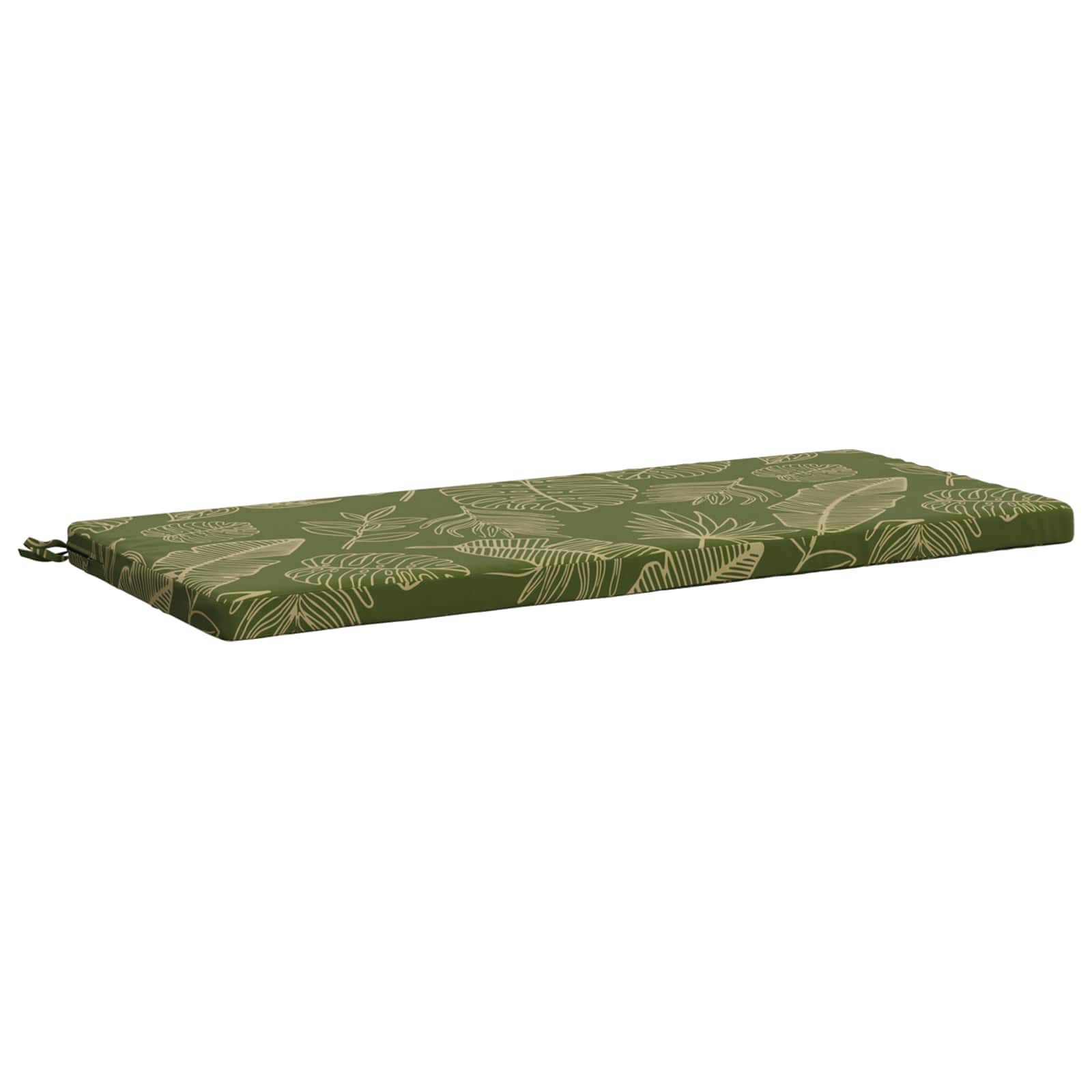 Bankkussen SOEST 100% Polyester Bladontwerp 110 x 50 x 5 cm image 1