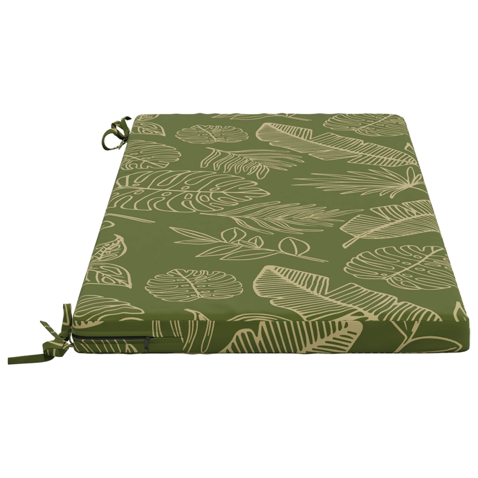 Bankkussen SOEST 100% Polyester Bladontwerp 110 x 50 x 5 cm image 3