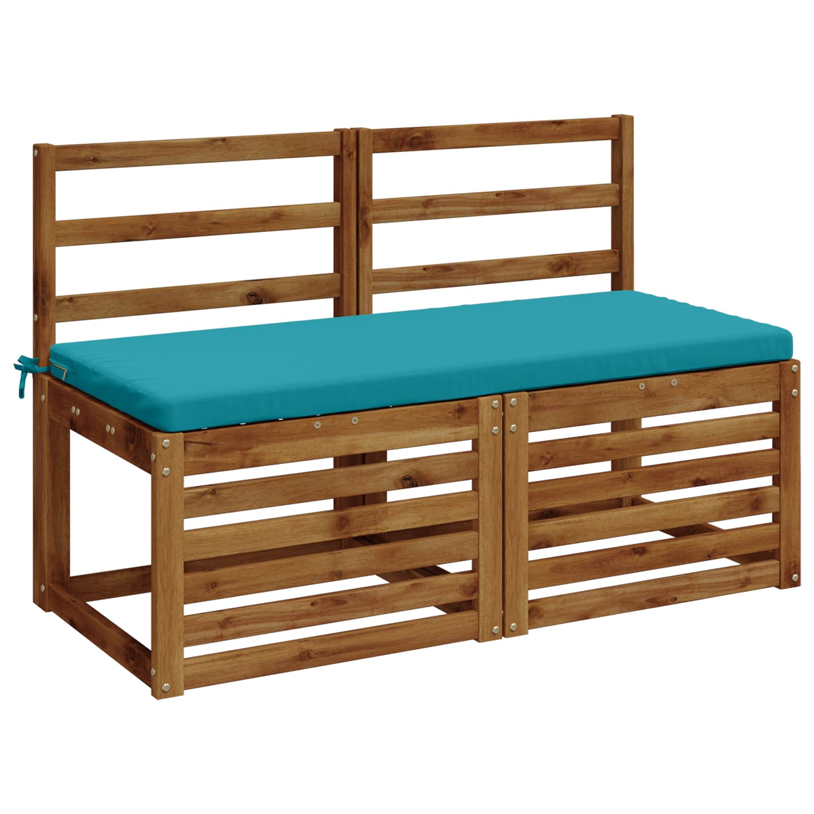 Bankkussen SOEST 100% Polyester Turquoise 110 x 50 x 5 cm image 2