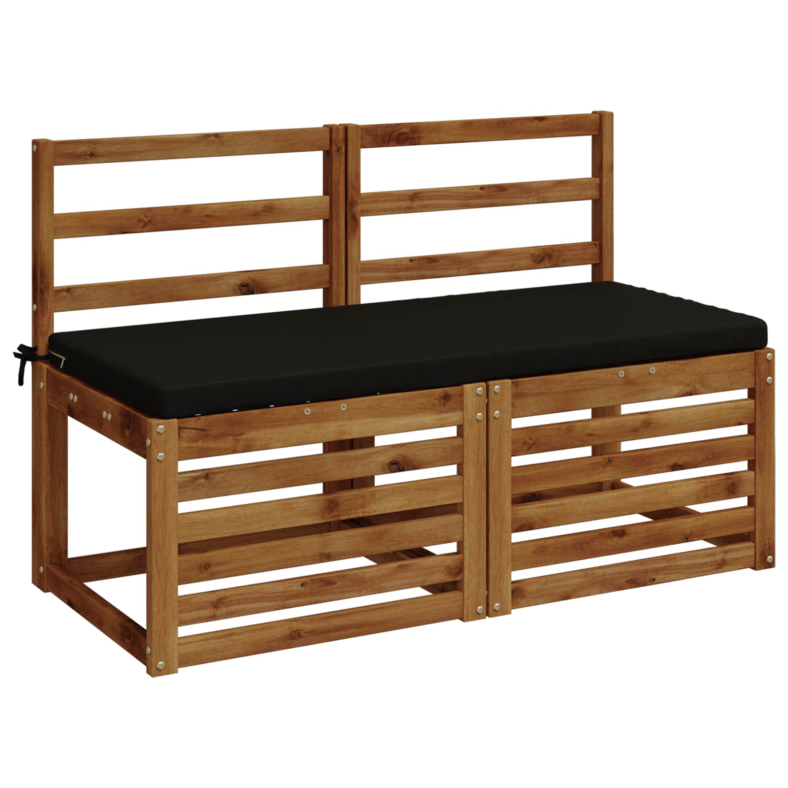 Bankkussen SOEST 100% Polyester Zwart 120 x 50 x 5 cm image 2