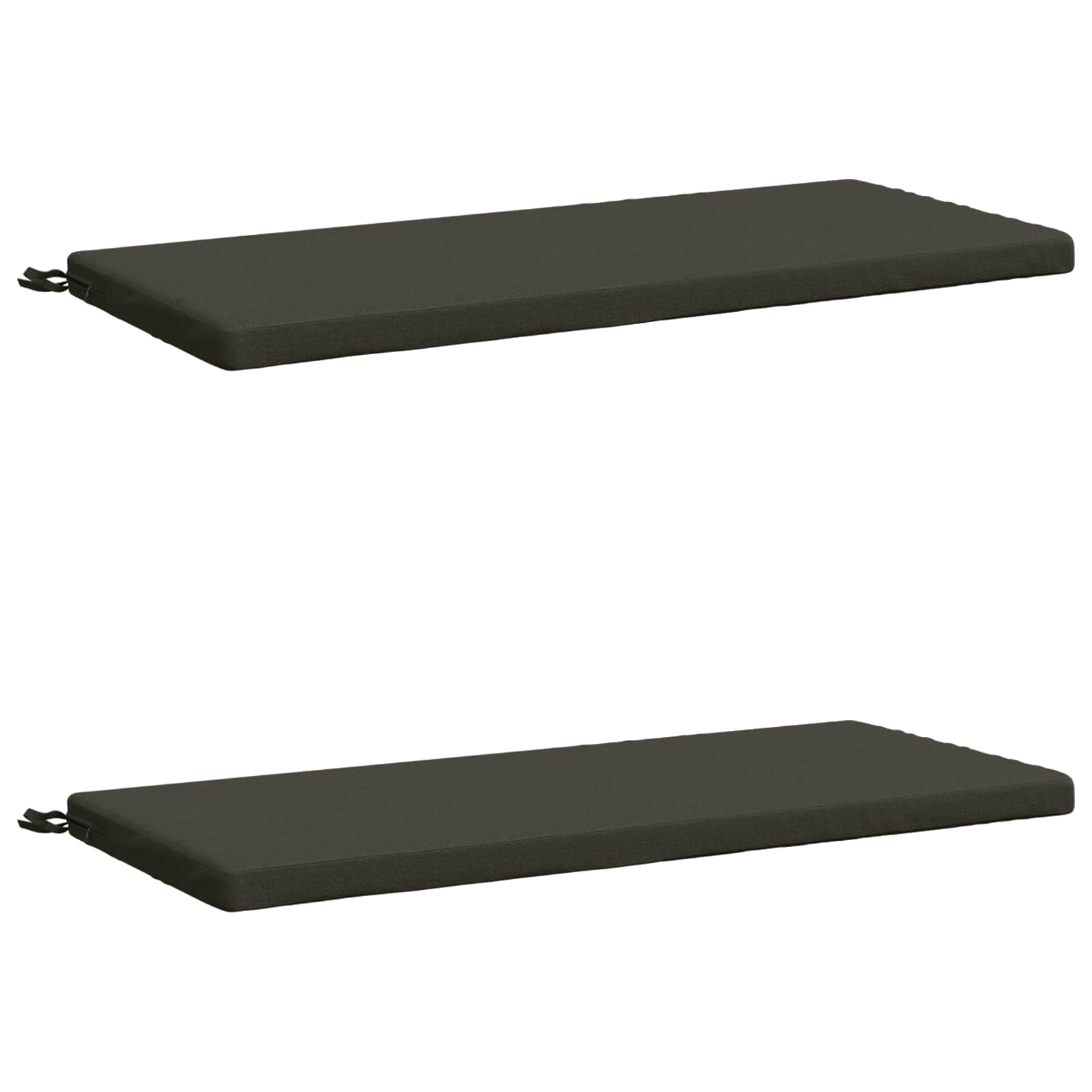 2-delige Bankkussens SOEST 2 st 100% Polyester Antraciet image 2