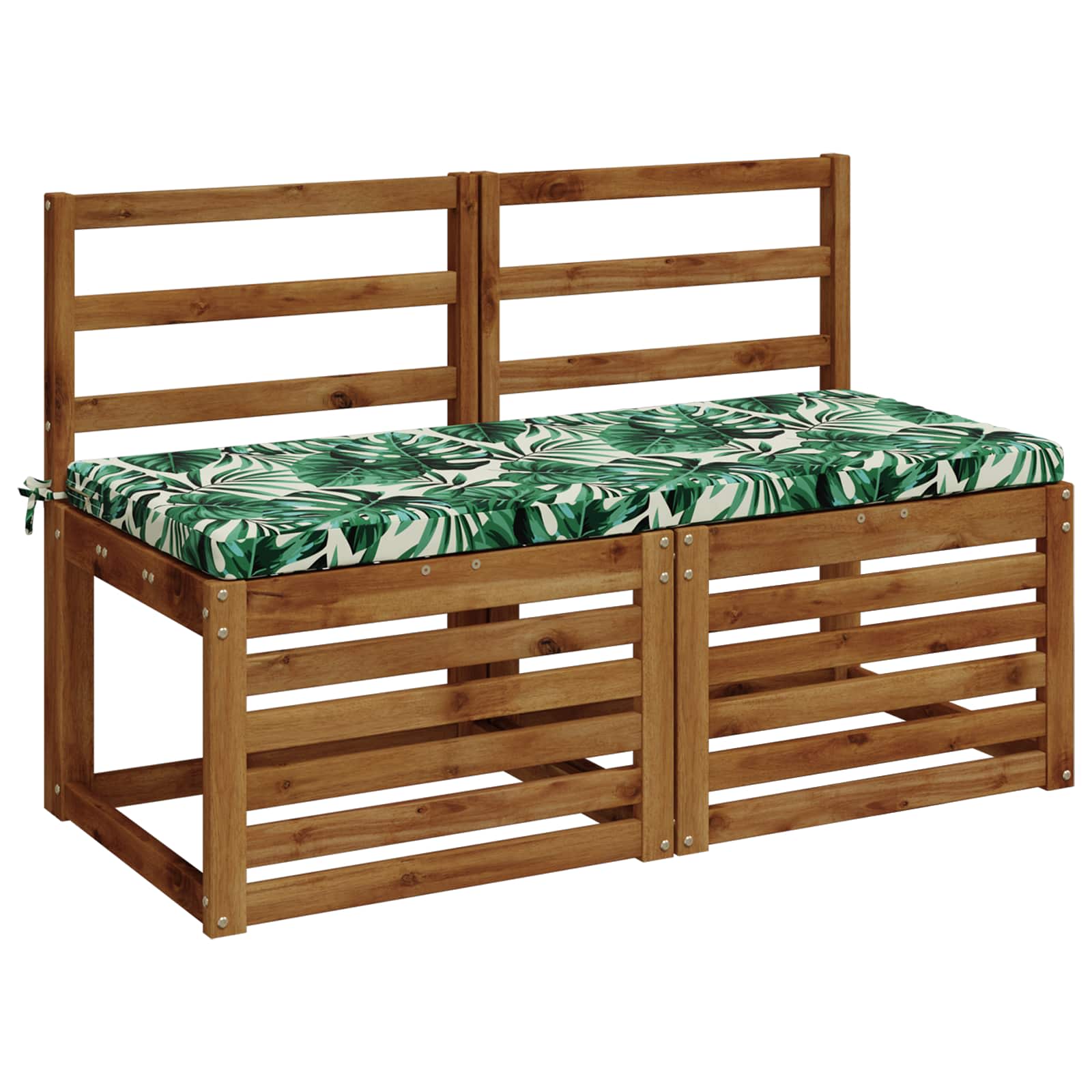Bankkussen SOEST 100% Polyester Bladpatroon 120 x 50 x 5 cm image 2
