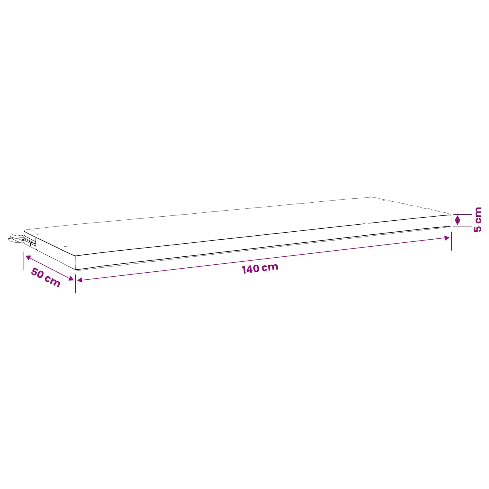 2-delige Bankkussens SOEST 2 st 100% Polyester Zand image 9