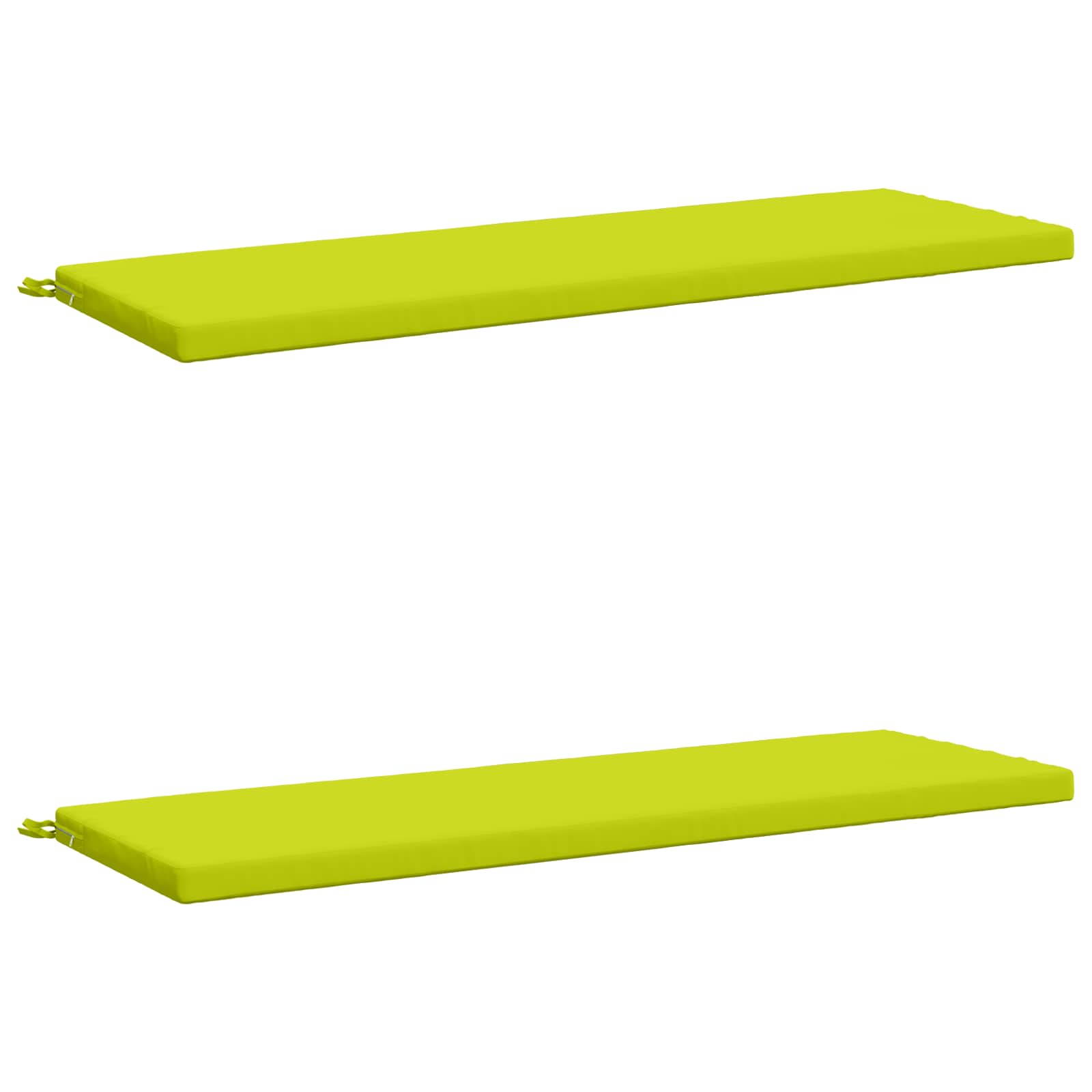 2-delige Bankkussens SOEST 2 st 100% Polyester Helder groen image 2