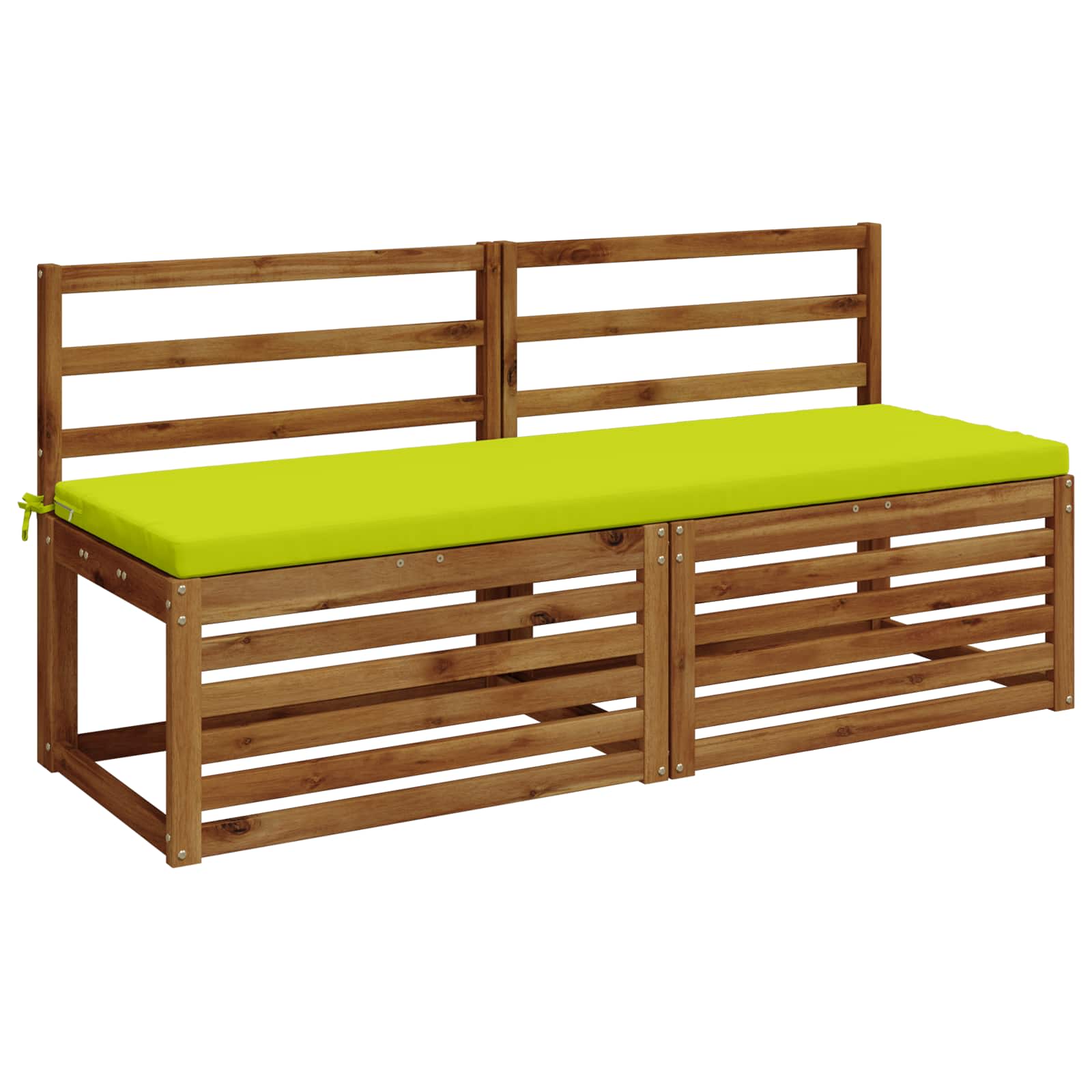 2-delige Bankkussens SOEST 2 st 100% Polyester Helder groen image 3