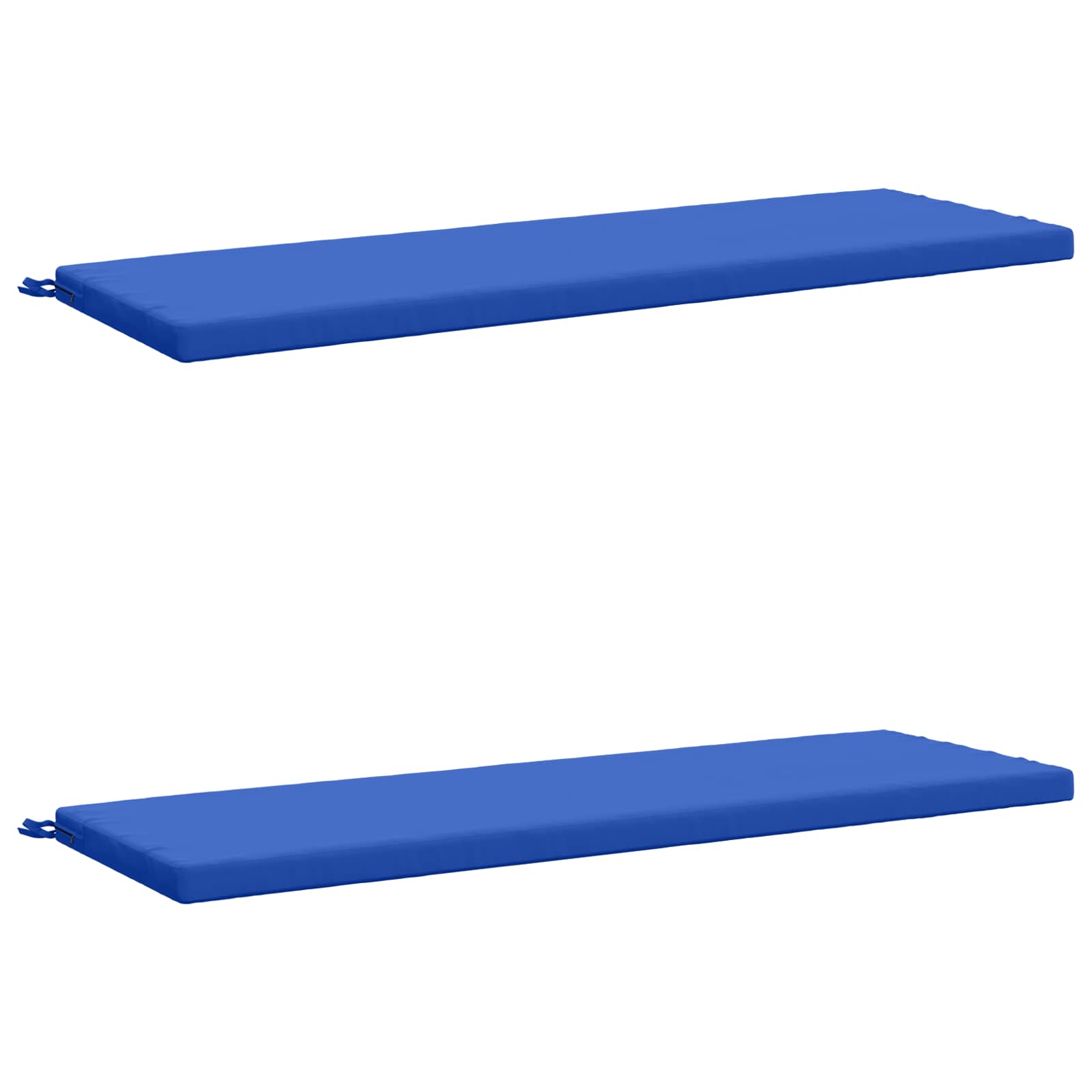 2-delige Bankkussens SOEST 2 st 100% Polyester Koninklijk Blauw image 2