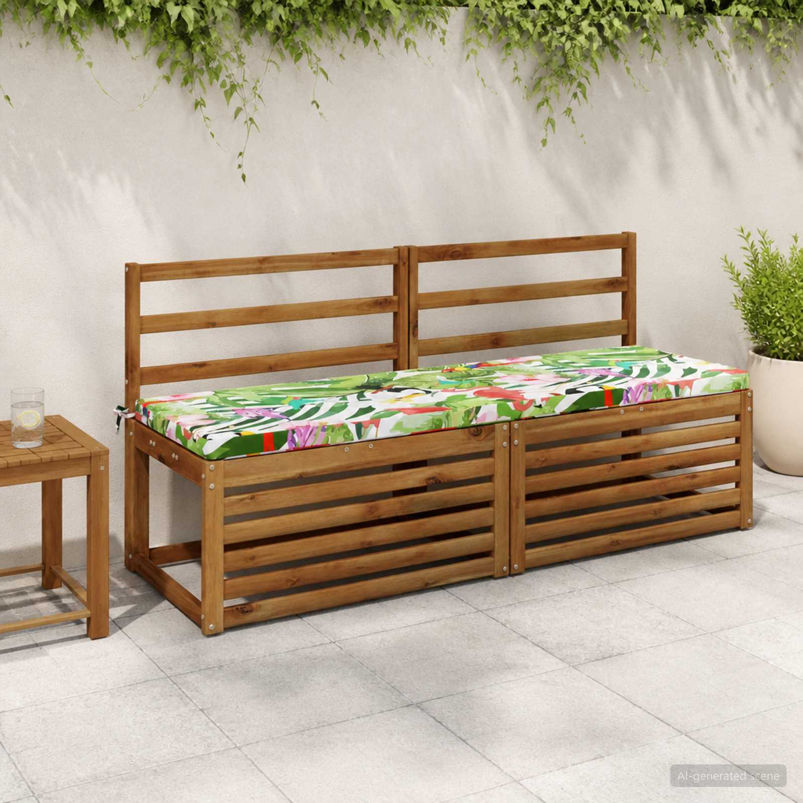 Bankkussen SOEST 100% Polyester Meerkleurig 150 x 50 x 5 cm image 1