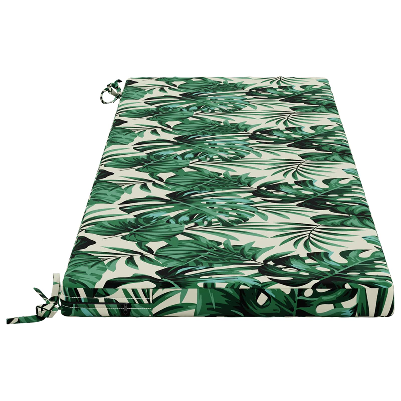 Bankkussen SOEST 100% Polyester Bladpatroon 140 x 50 x 5 cm image 4
