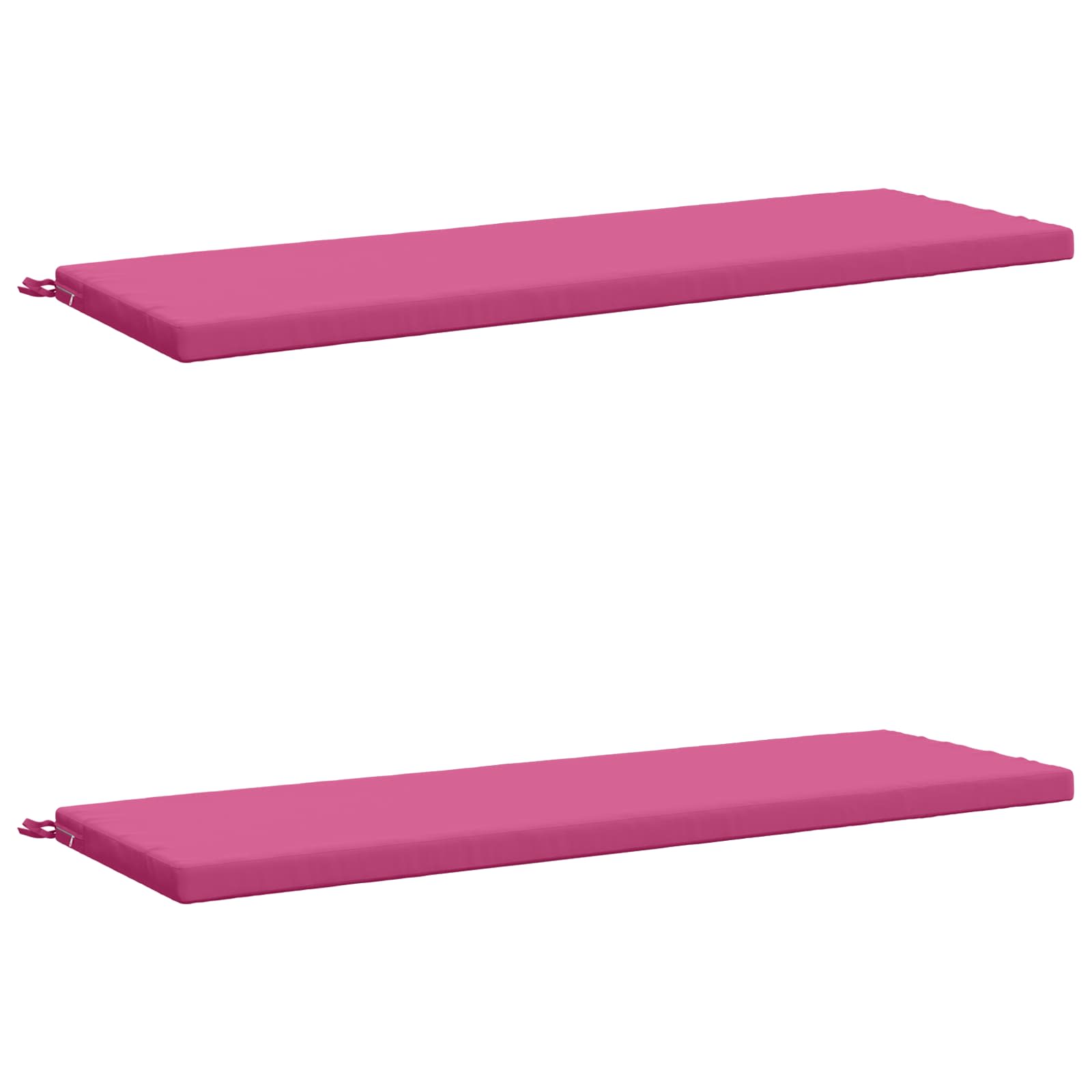 2-delige Bankkussens SOEST 2 st 100% Polyester Roze image 1