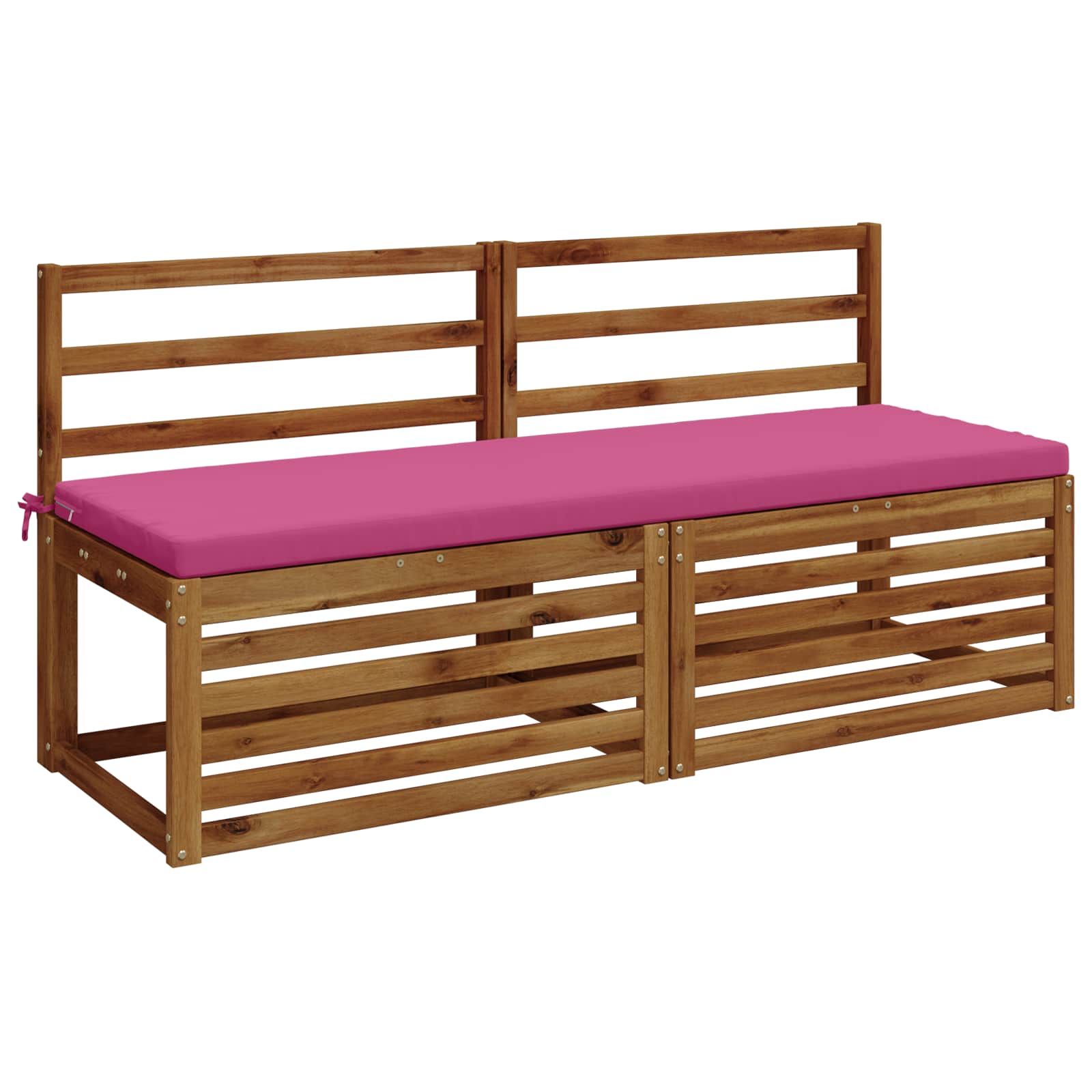 2-delige Bankkussens SOEST 2 st 100% Polyester Roze image 2