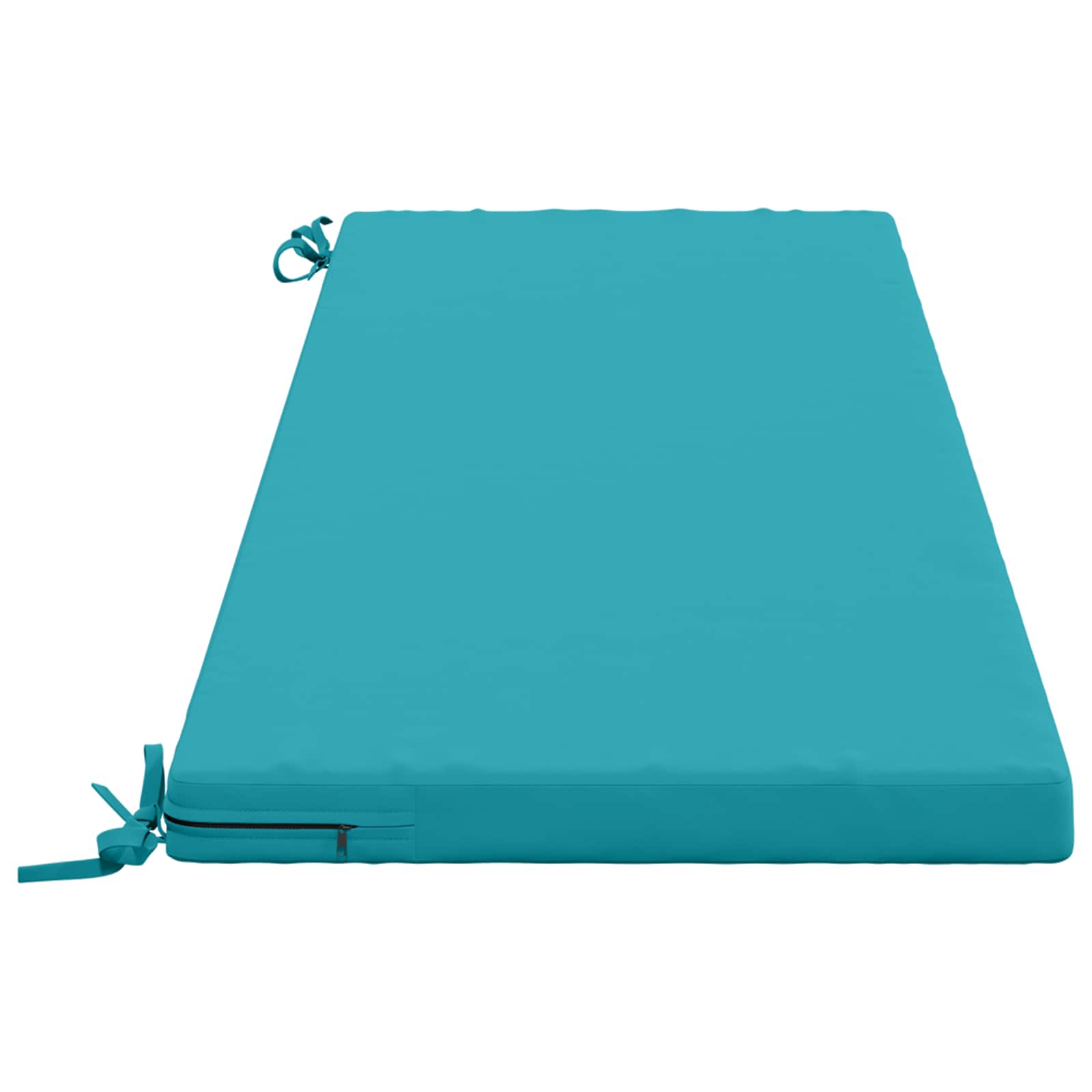 Bankkussen SOEST 100% Polyester Turquoise 140 x 50 x 5 cm image 4