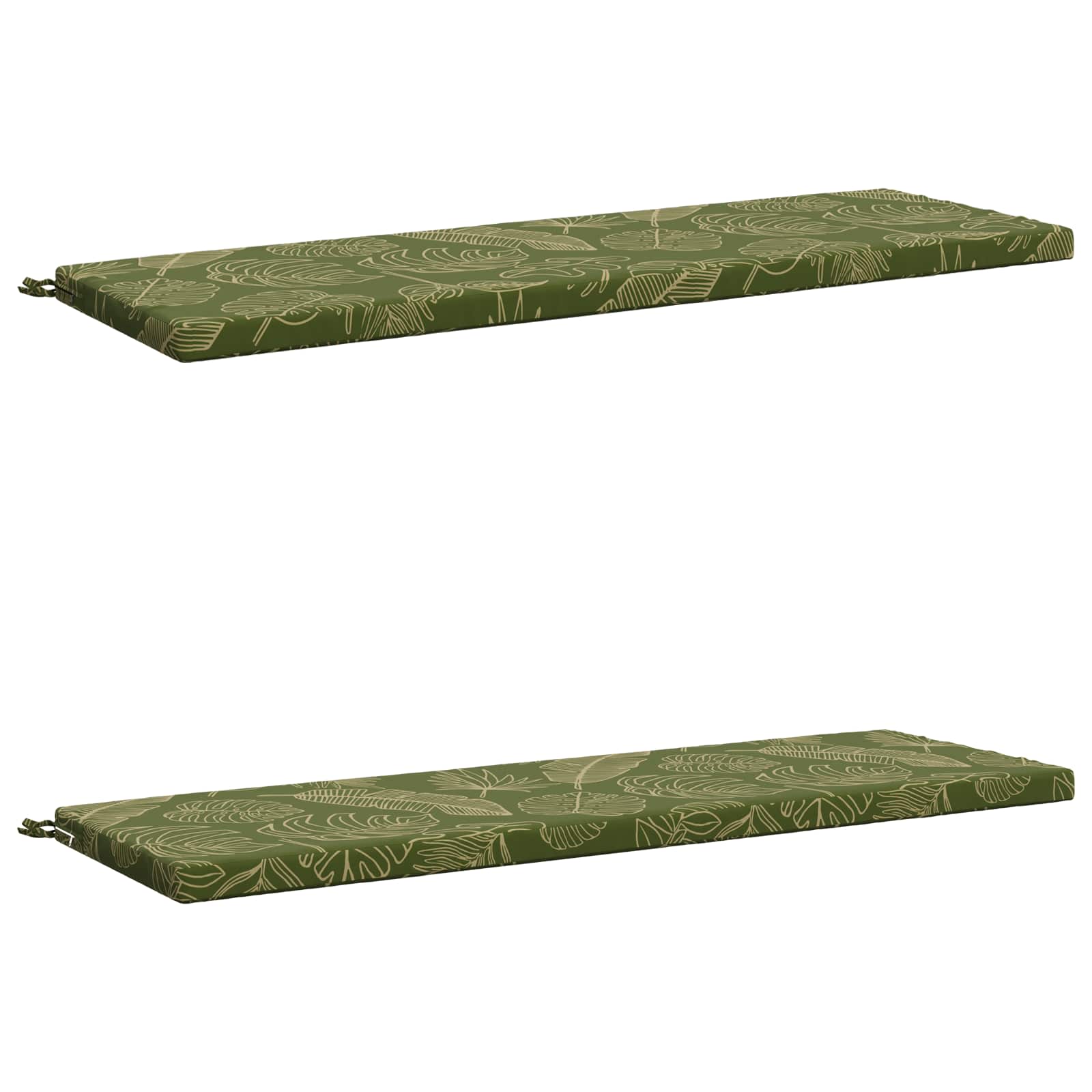 2-delige Bankkussens SOEST 2 st 100% Polyester Bladontwerp image 2