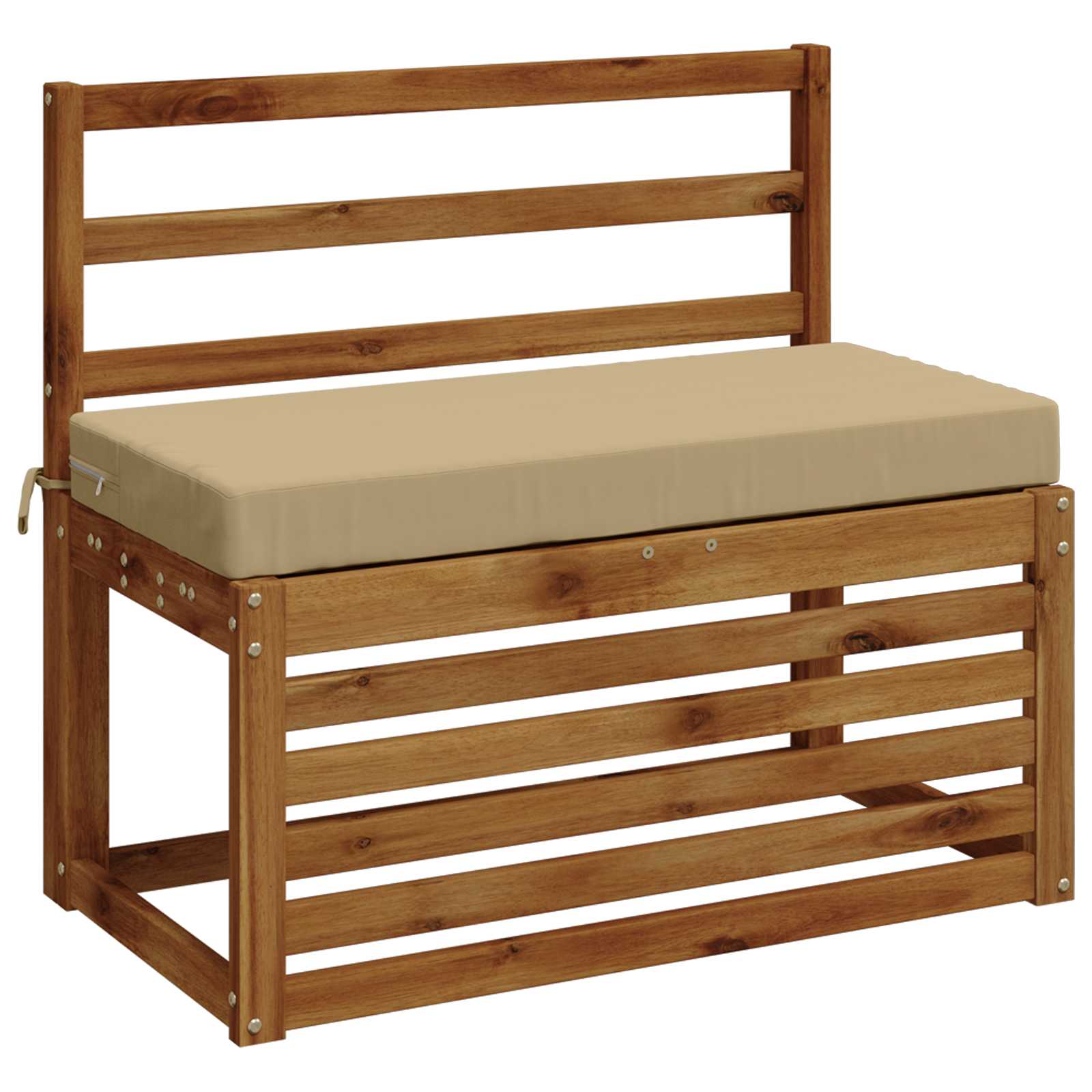 Bankkussen SOEST 100% Polyester Beige 60 x 40 x 8 cm image 2