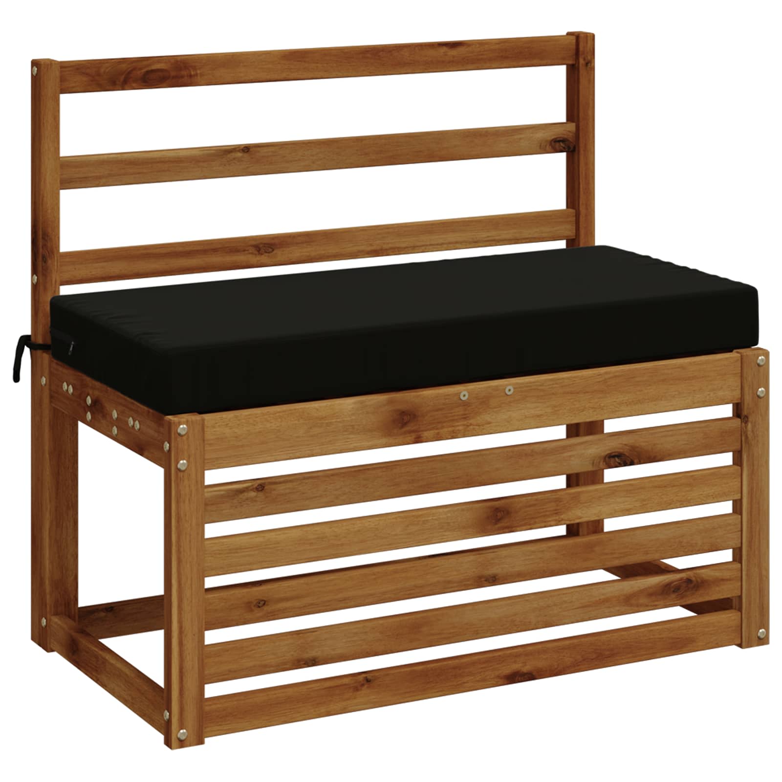 Bankkussen SOEST 100% Polyester Zwart 60 x 40 x 8 cm image 2