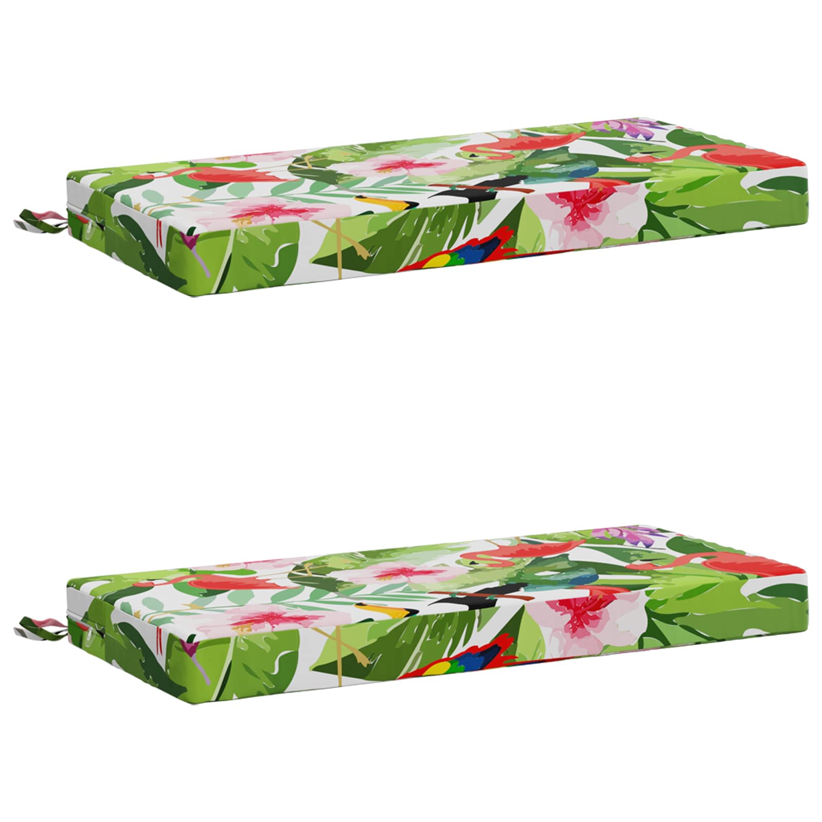 2-delige Bankkussens SOEST 2 st 100% Polyester Meerkleurig image 1