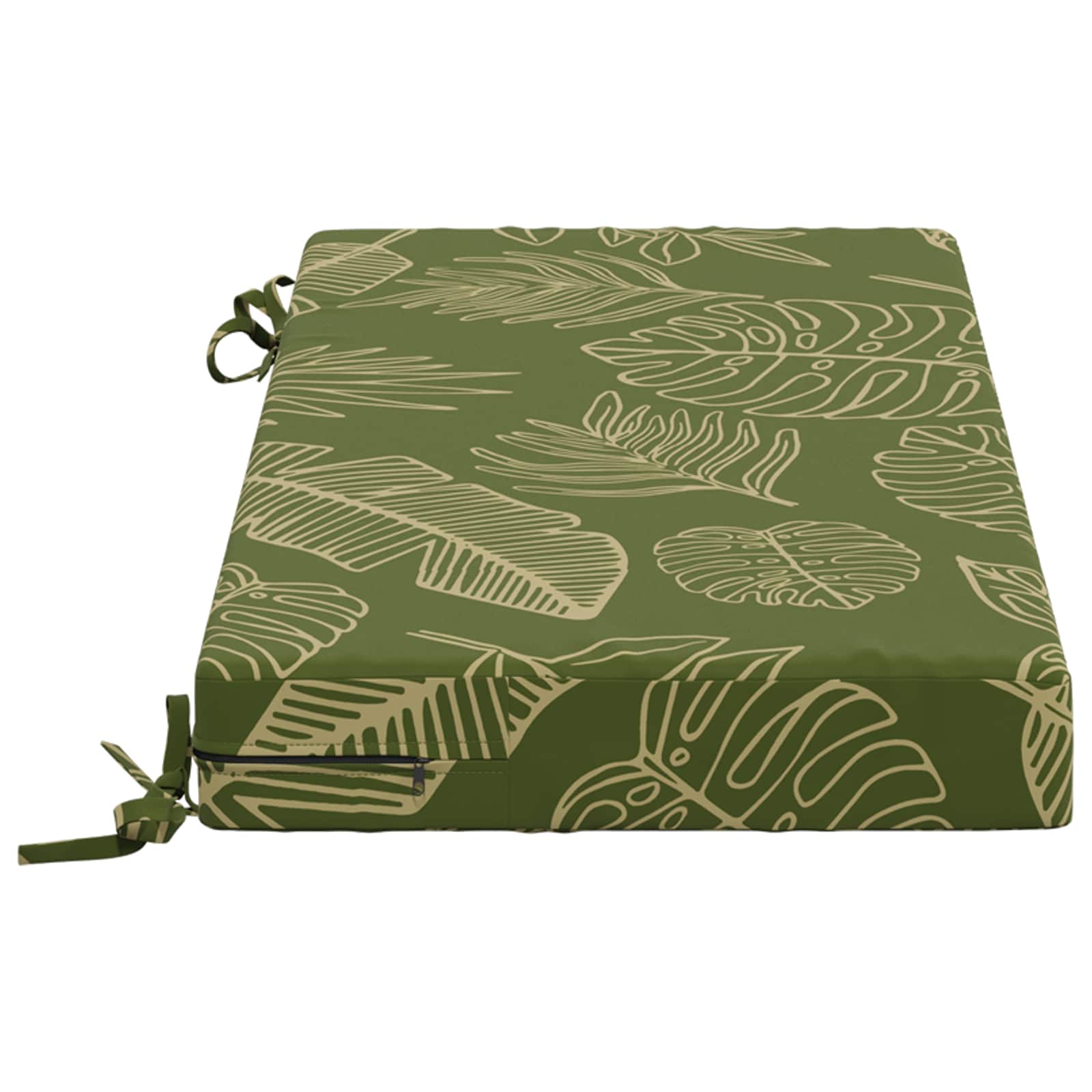 Bankkussen SOEST 100% Polyester Bladontwerp 60 x 40 x 8 cm image 3