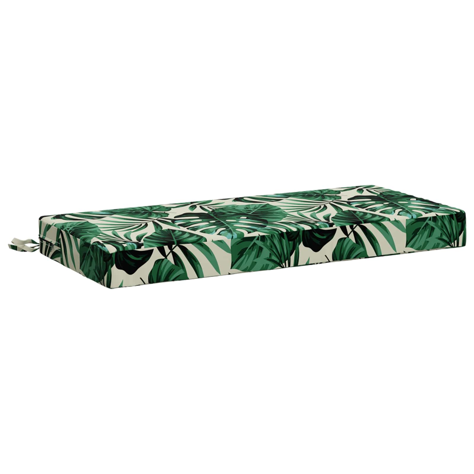 Bankkussen SOEST 100% Polyester Bladpatroon 60 x 40 x 8 cm image 1