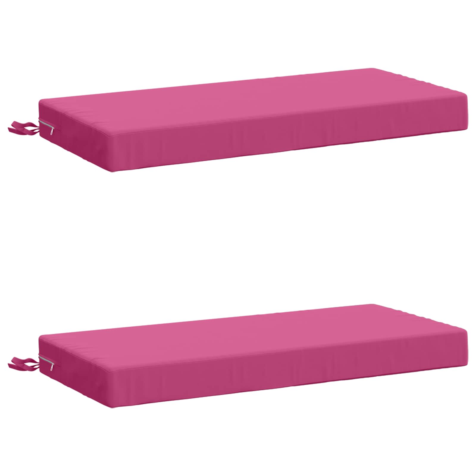 2-delige Bankkussens SOEST 2 st 100% Polyester Roze image 1