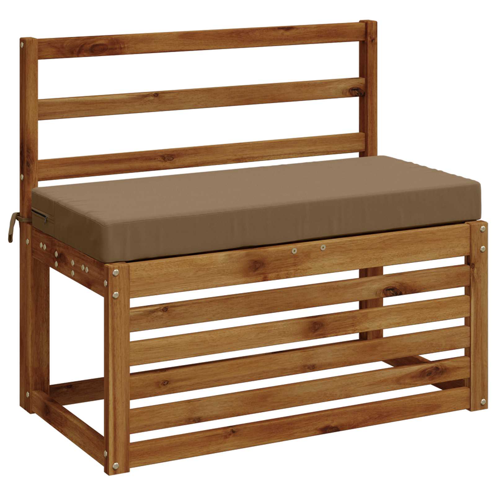 Bankkussen SOEST 100% Polyester Taupe 60 x 40 x 8 cm image 2
