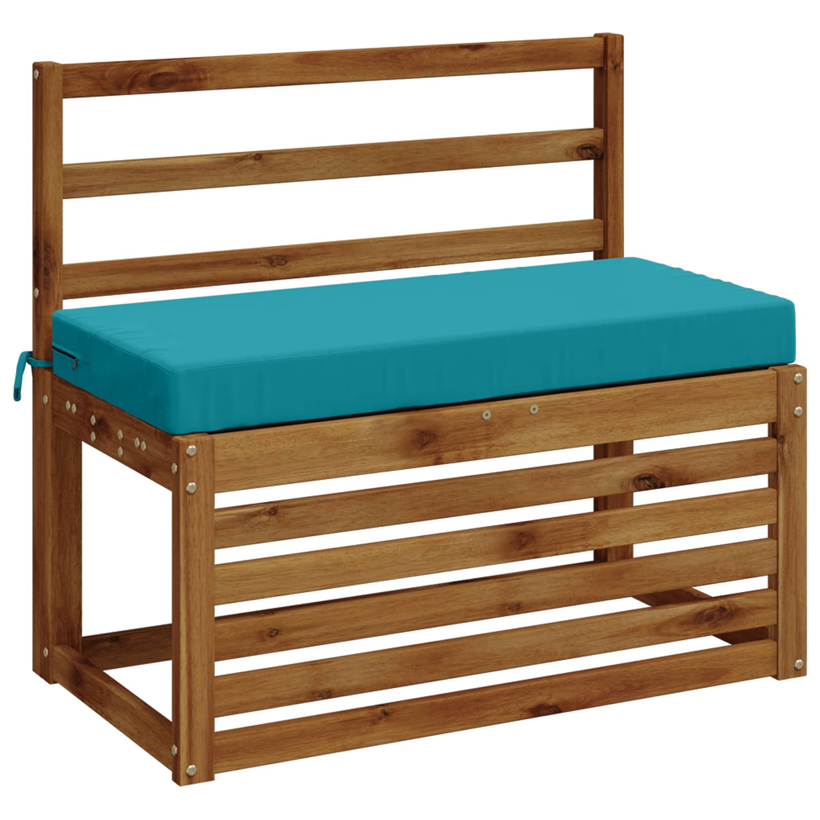 Bankkussen SOEST 100% Polyester Turquoise 60 x 40 x 8 cm image 2