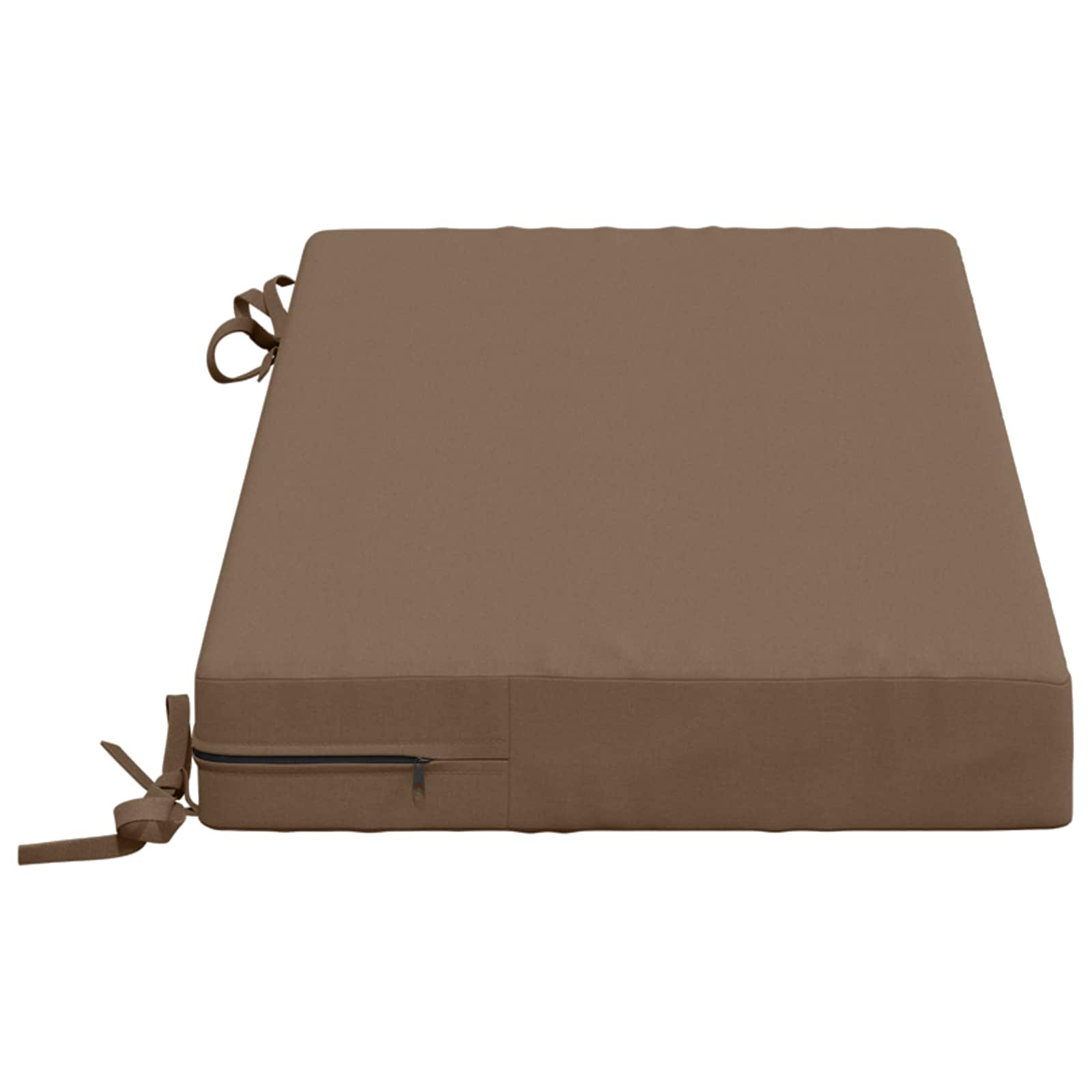 Bankkussen SOEST 100% Polyester Taupe 80 x 40 x 8 cm image 3