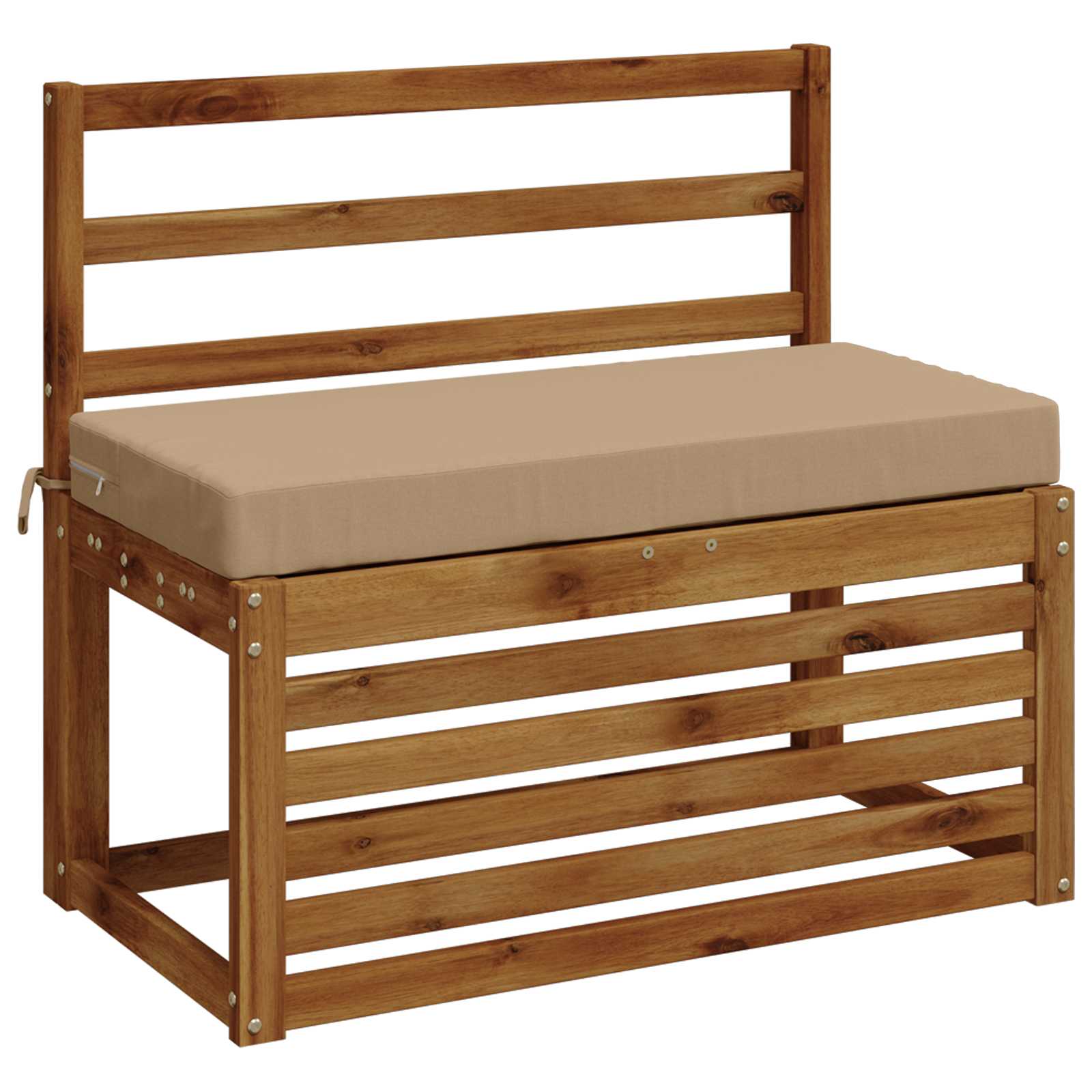 Bankkussen SOEST 100% Polyester Zand 80 x 40 x 8 cm image 2