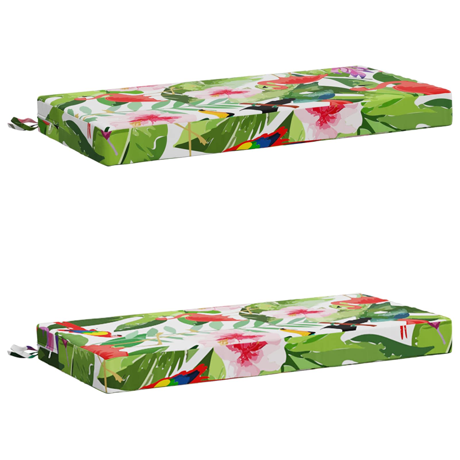 vidaXL 2-dielne podušky na lavicu SOEST 2 ks 100% polyester
