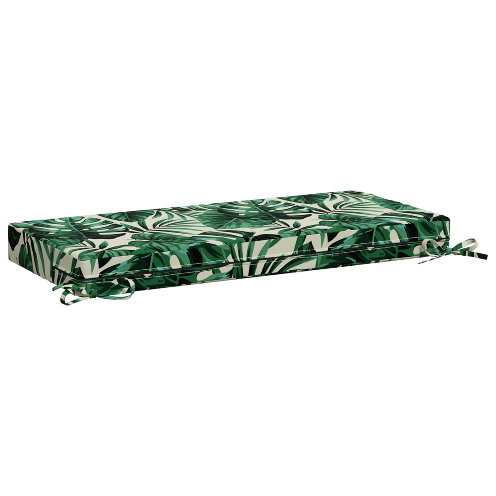 Bankkussen SOEST 100% Polyester Bladpatroon 80 x 40 x 8 cm image 4