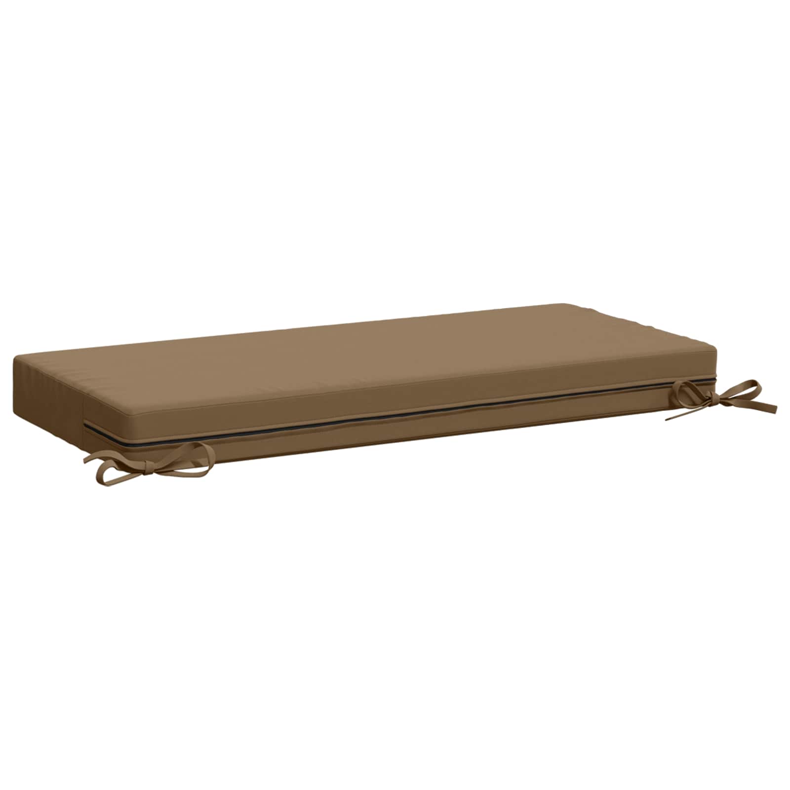 Bankkussen SOEST 100% Polyester Taupe 80 x 40 x 8 cm image 4